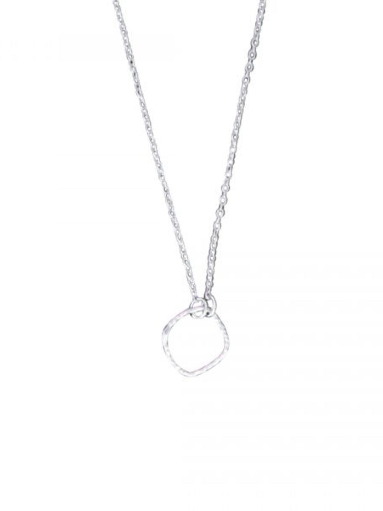 Acomo Jewelry Delicate Squares Sterling Silver 16" Necklace