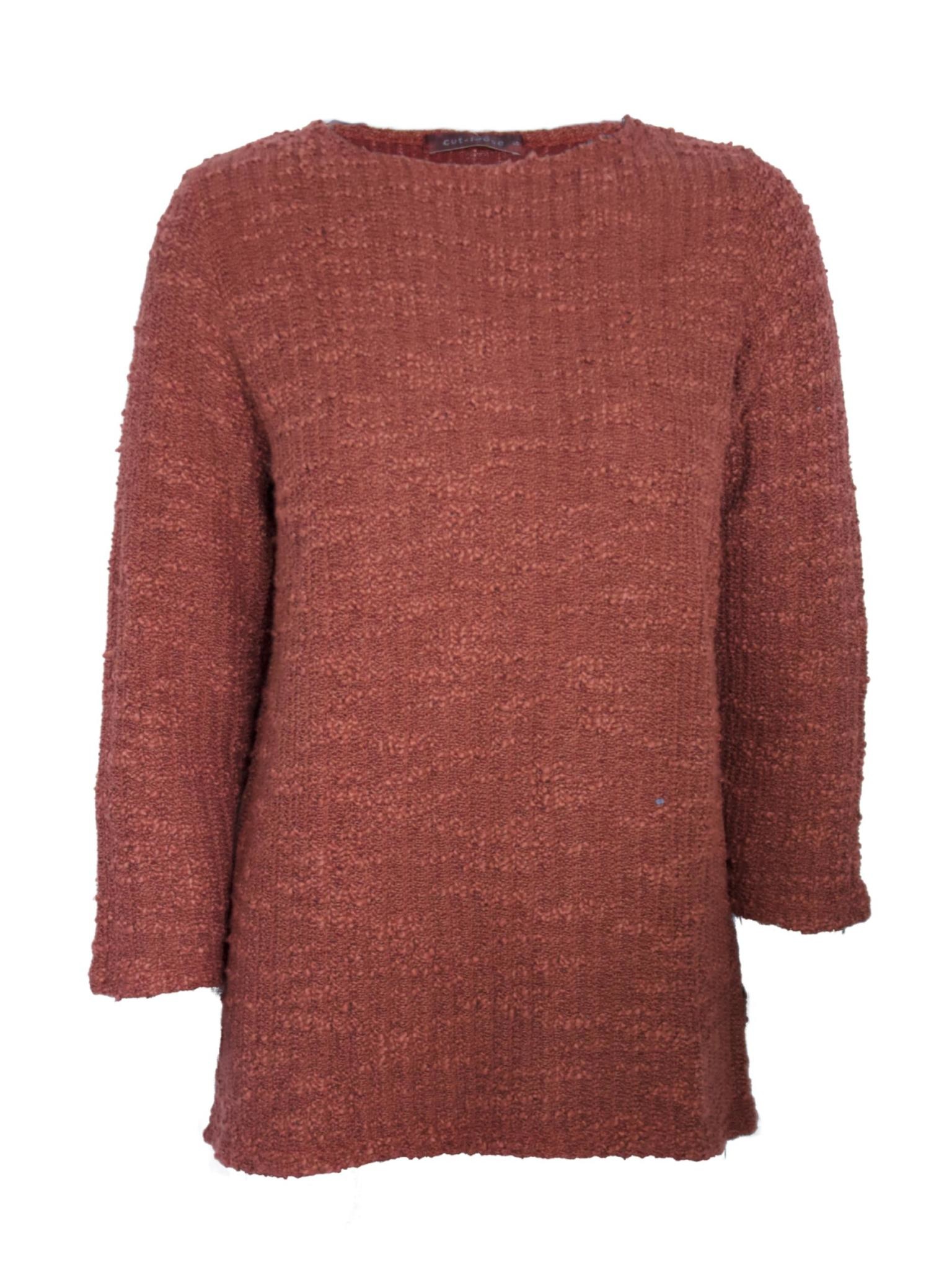 Cut Loose 3/4 Sleeve Boatneck Top