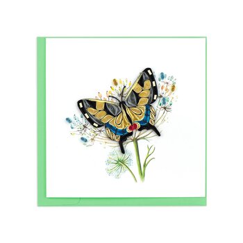Quilling Card Swallowtail Butterfly