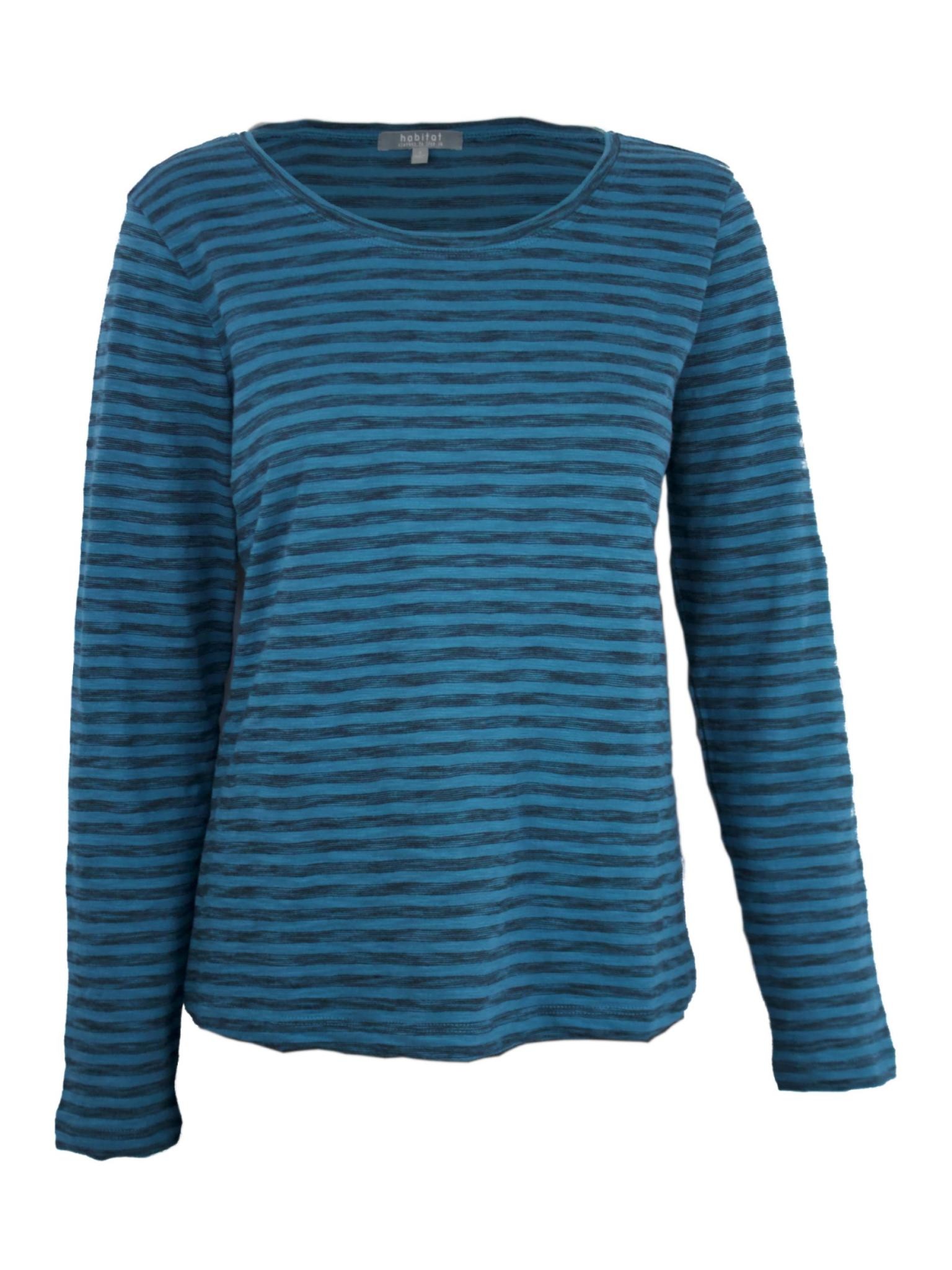 Habitat Pencil Stripe Scoop Neck Tee