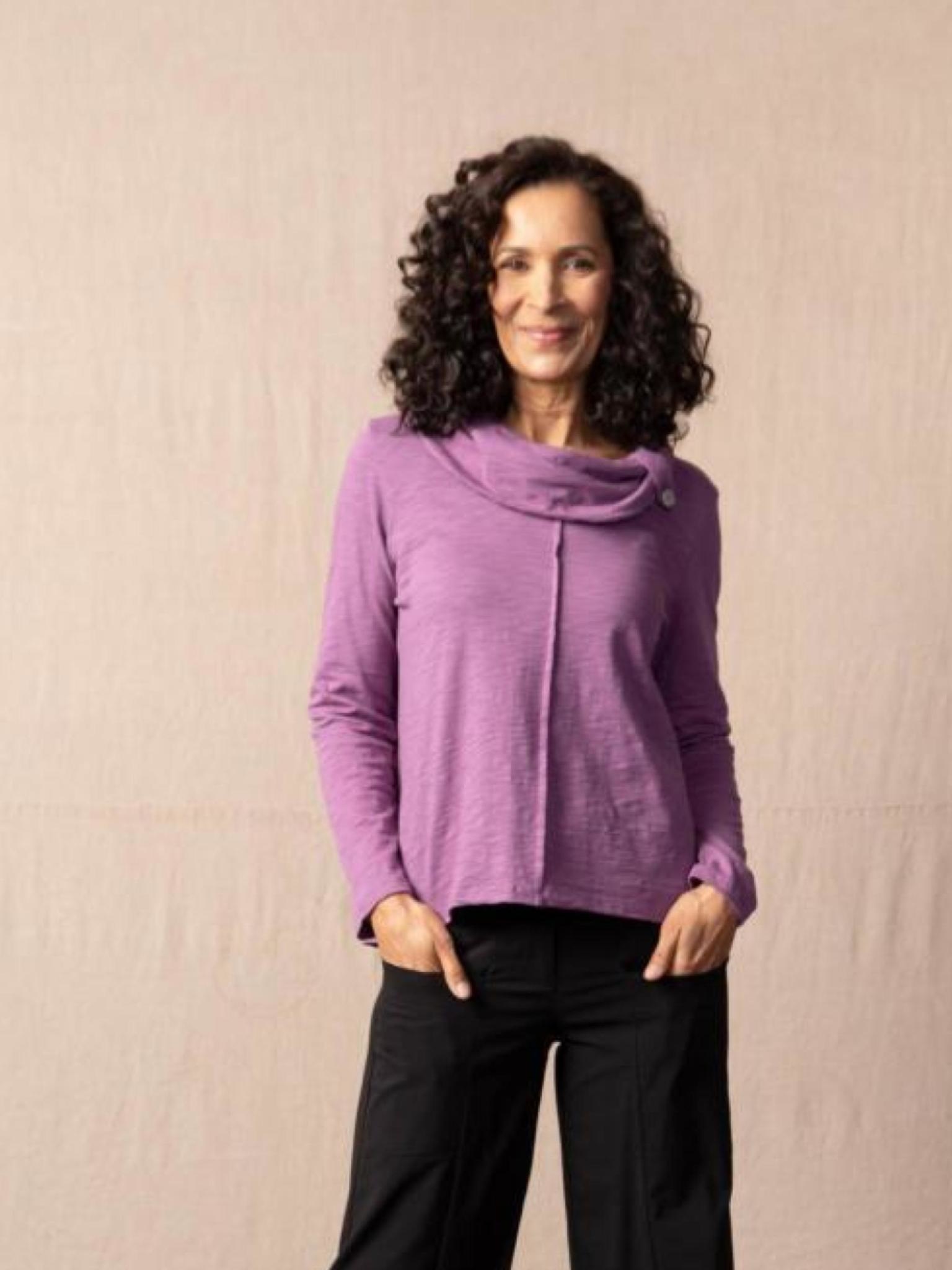 Habitat Cotton Pebble Cobblestone Cowl Neck Tunic