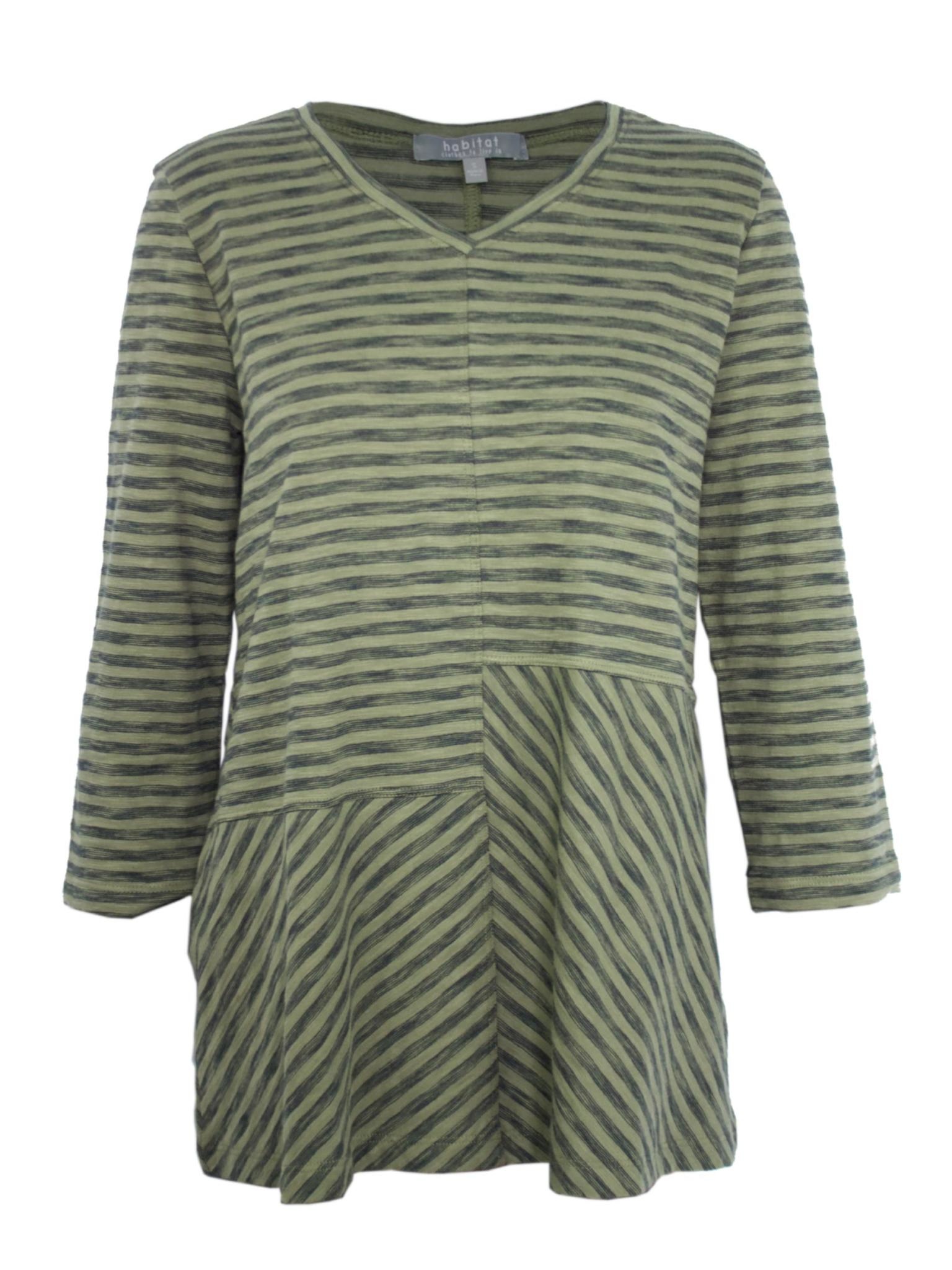 Habitat Pencil Stripe Mixed Direction Tunic