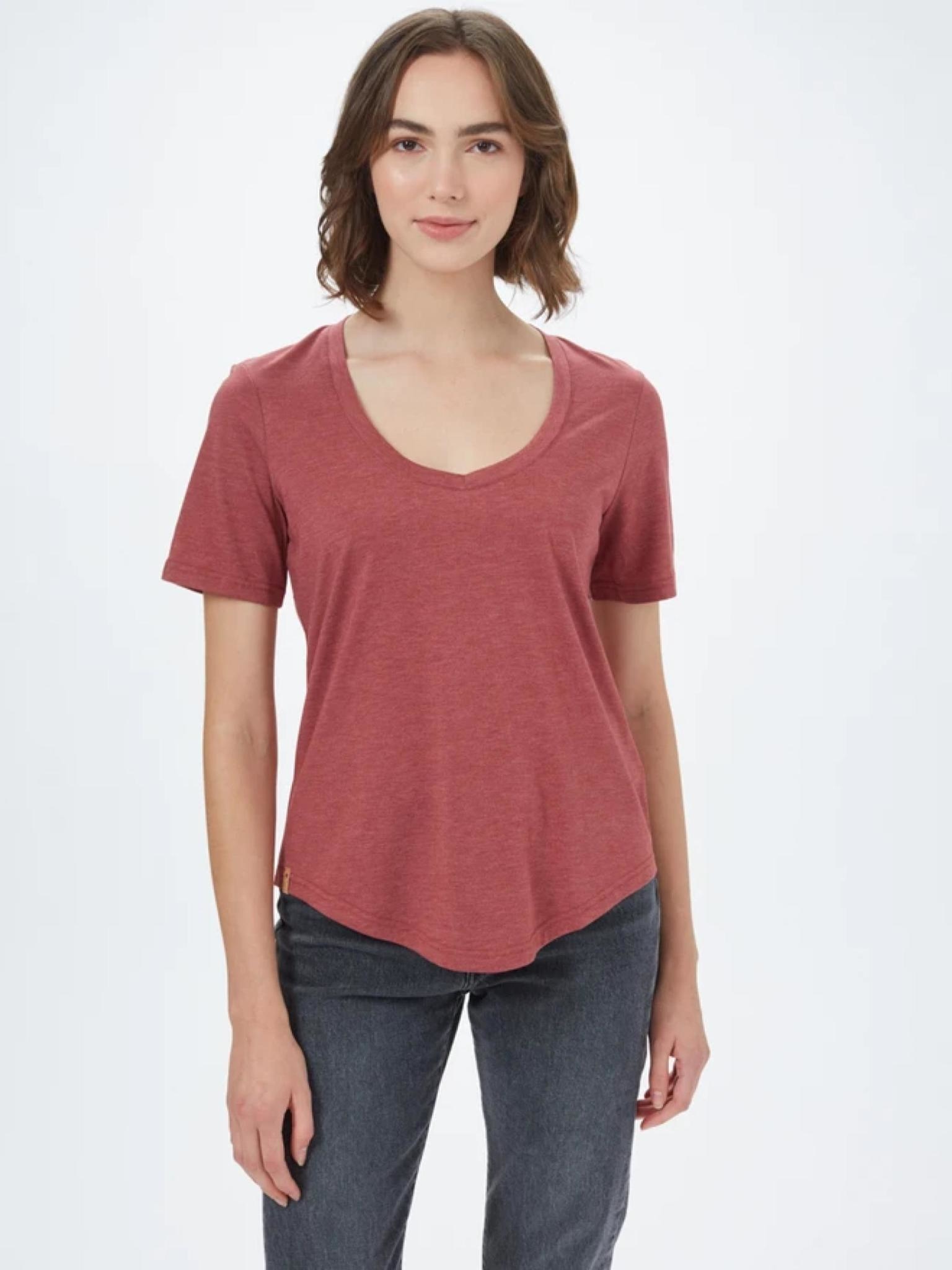 Tentree Women's Treeblend VNeck Tee