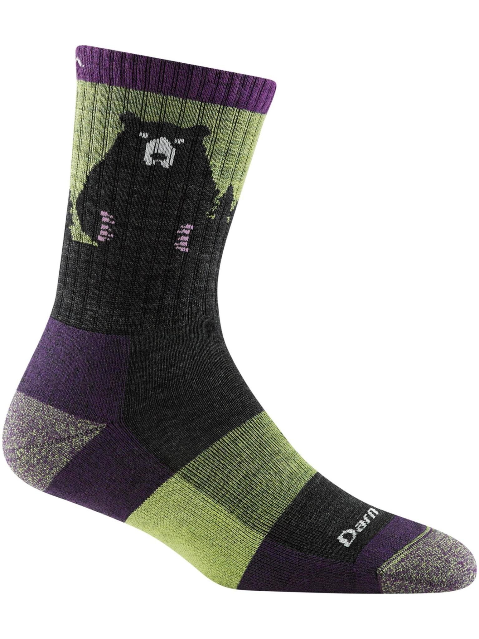 Darn Tough Women's Bear Town Micro Crew Lightweight Cushion Sock