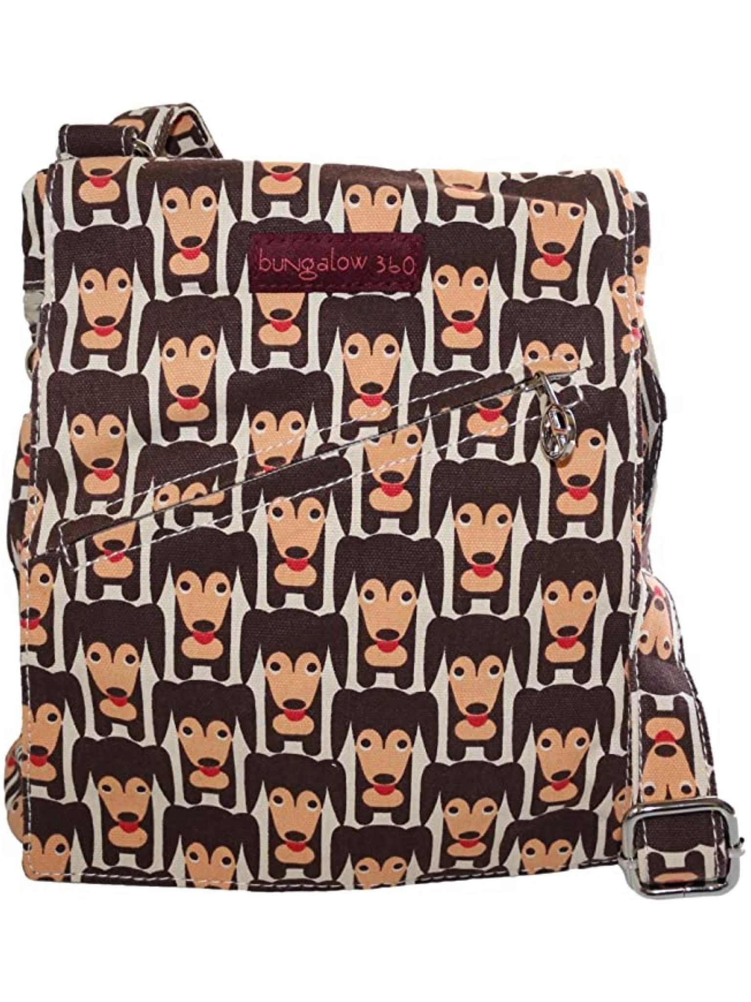 Bungalow 360 Small Messenger Happy Dog