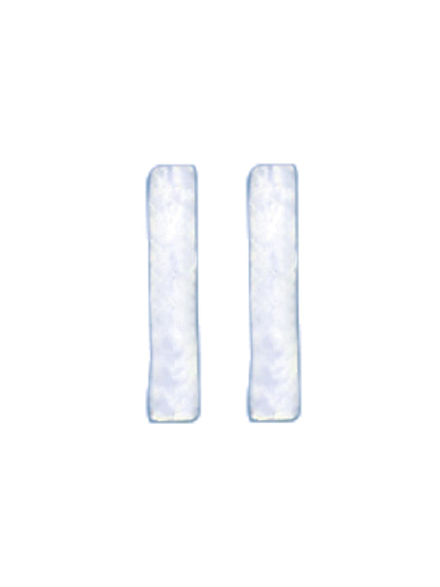 Acomo Jewelry Square Hammered Wire Stud Earring