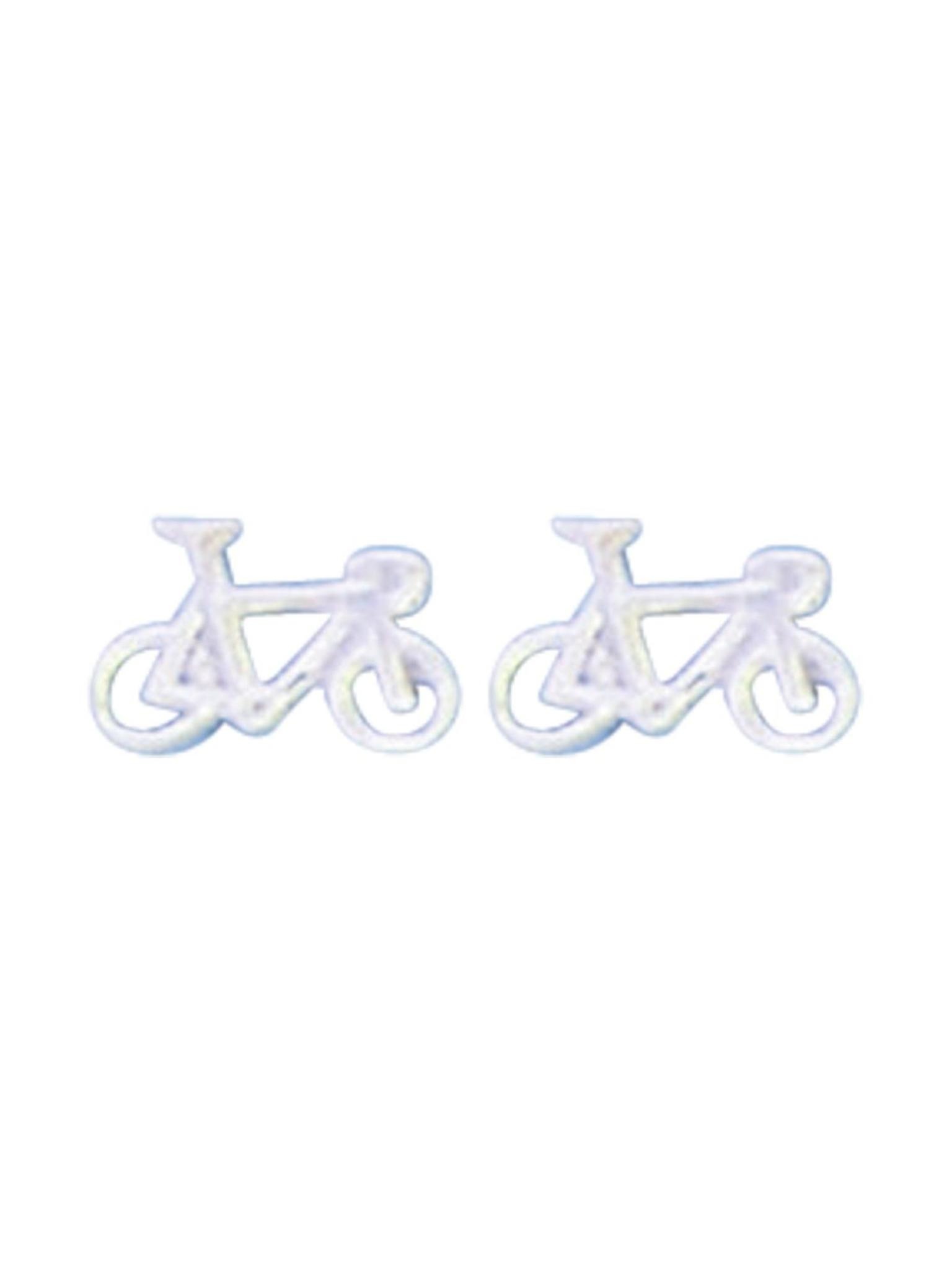 Acomo Jewelry Mini Bicycle Stud Earring