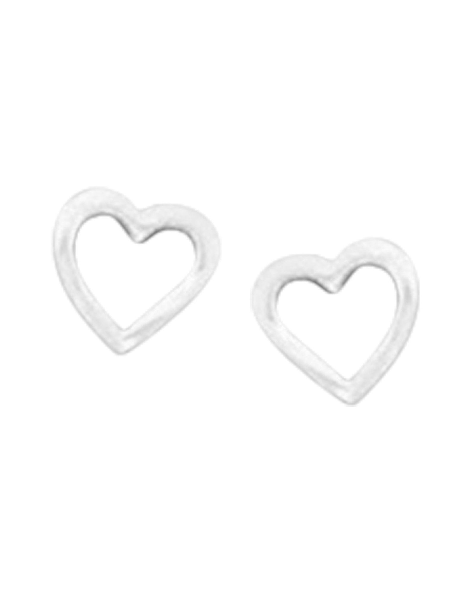 Acomo Jewelry Heart Outline Stud Earring