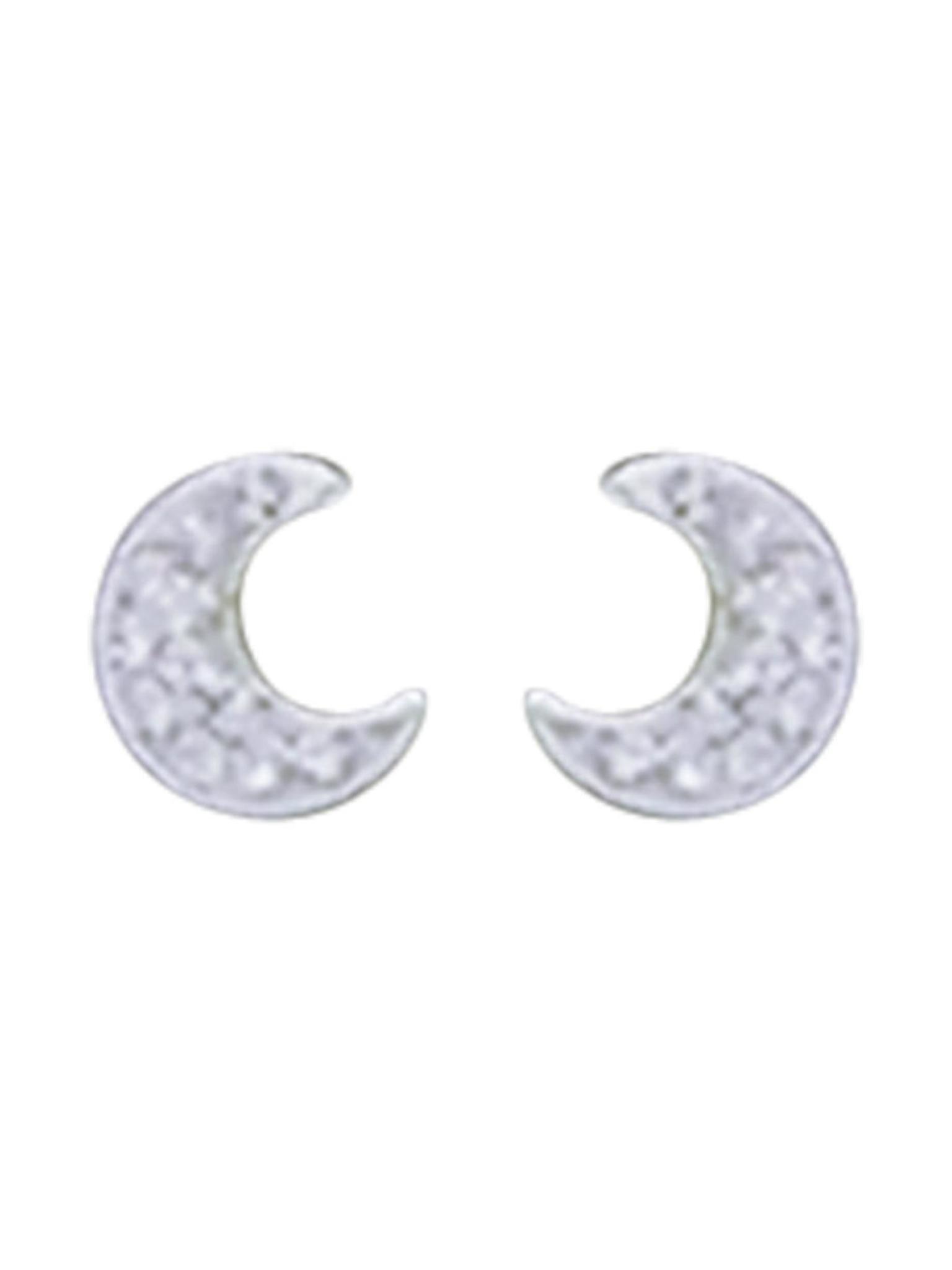 Acomo Jewelry Crystal Moon Stud Earring
