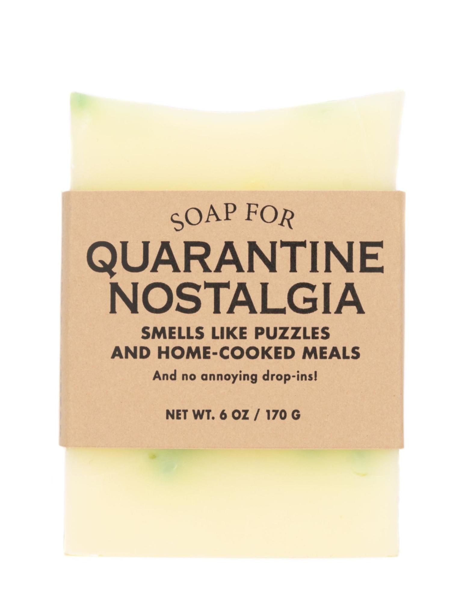 Whiskey River Soap Co. Quarantine Nostalgia Soap 6 oz