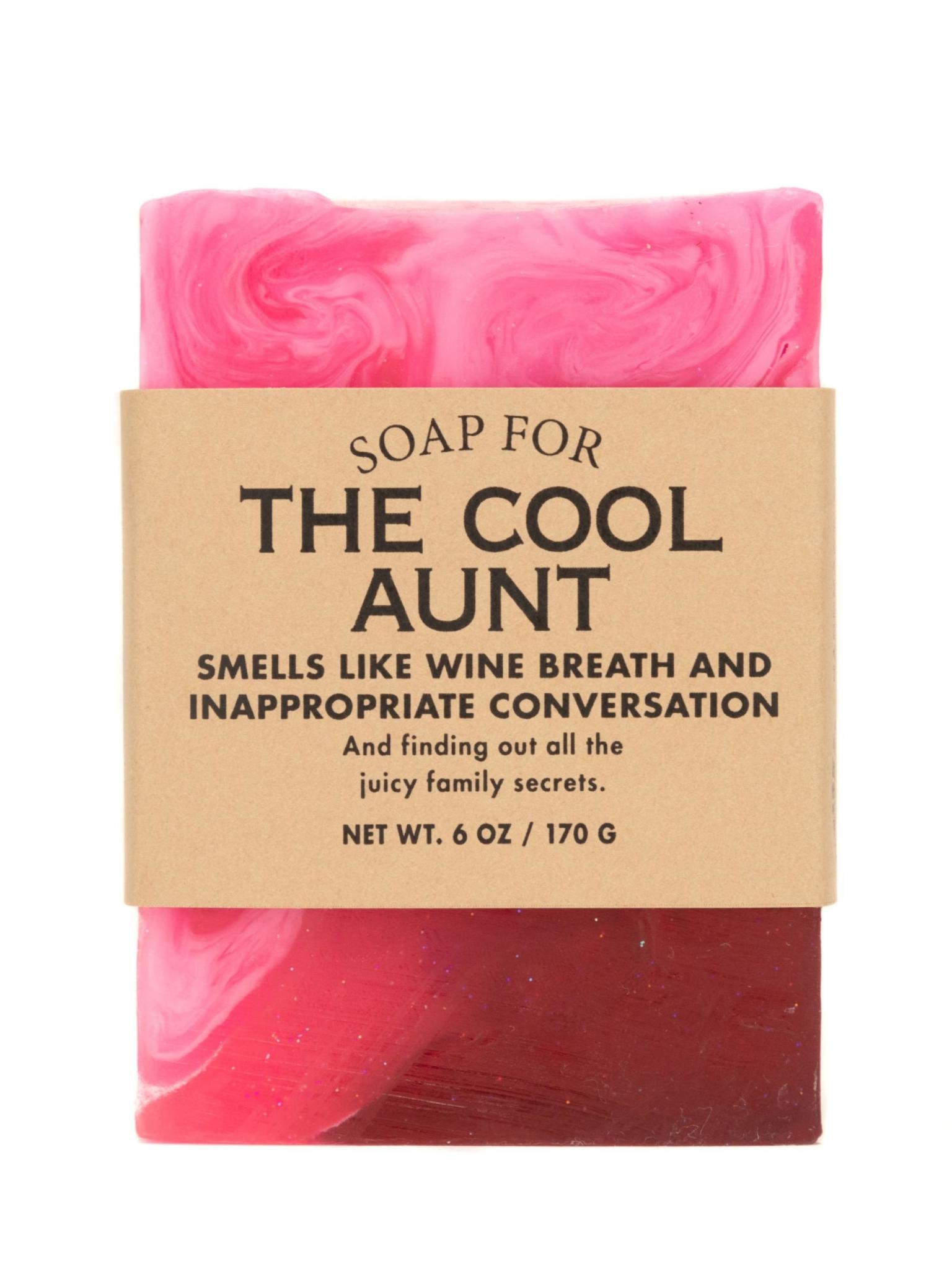 Whiskey River Soap Co. Cool Aunt Soap 6 oz