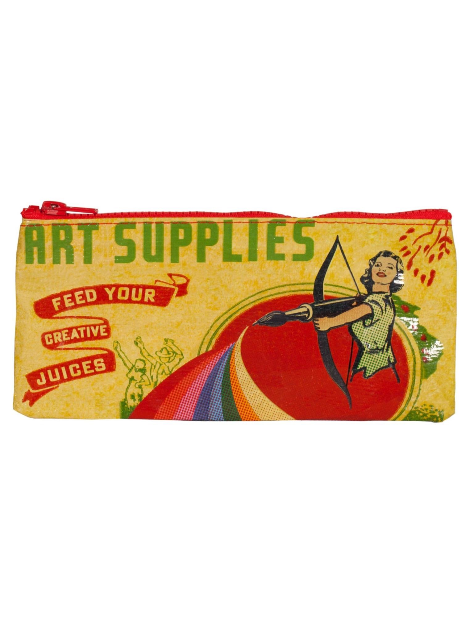 Blue Q Art Supplies Pencil Case
