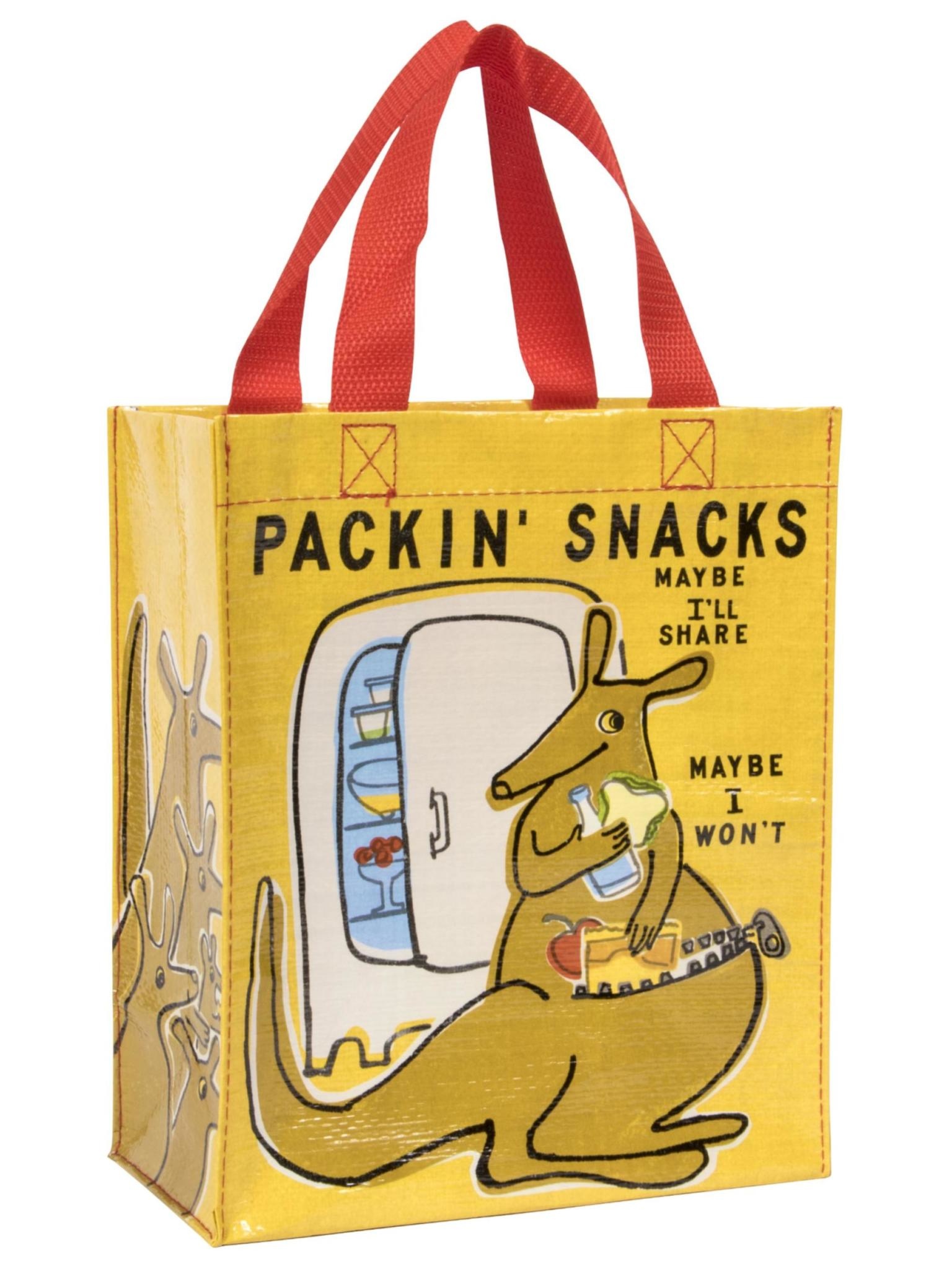 Blue Q Packin' Snacks Handy Tote