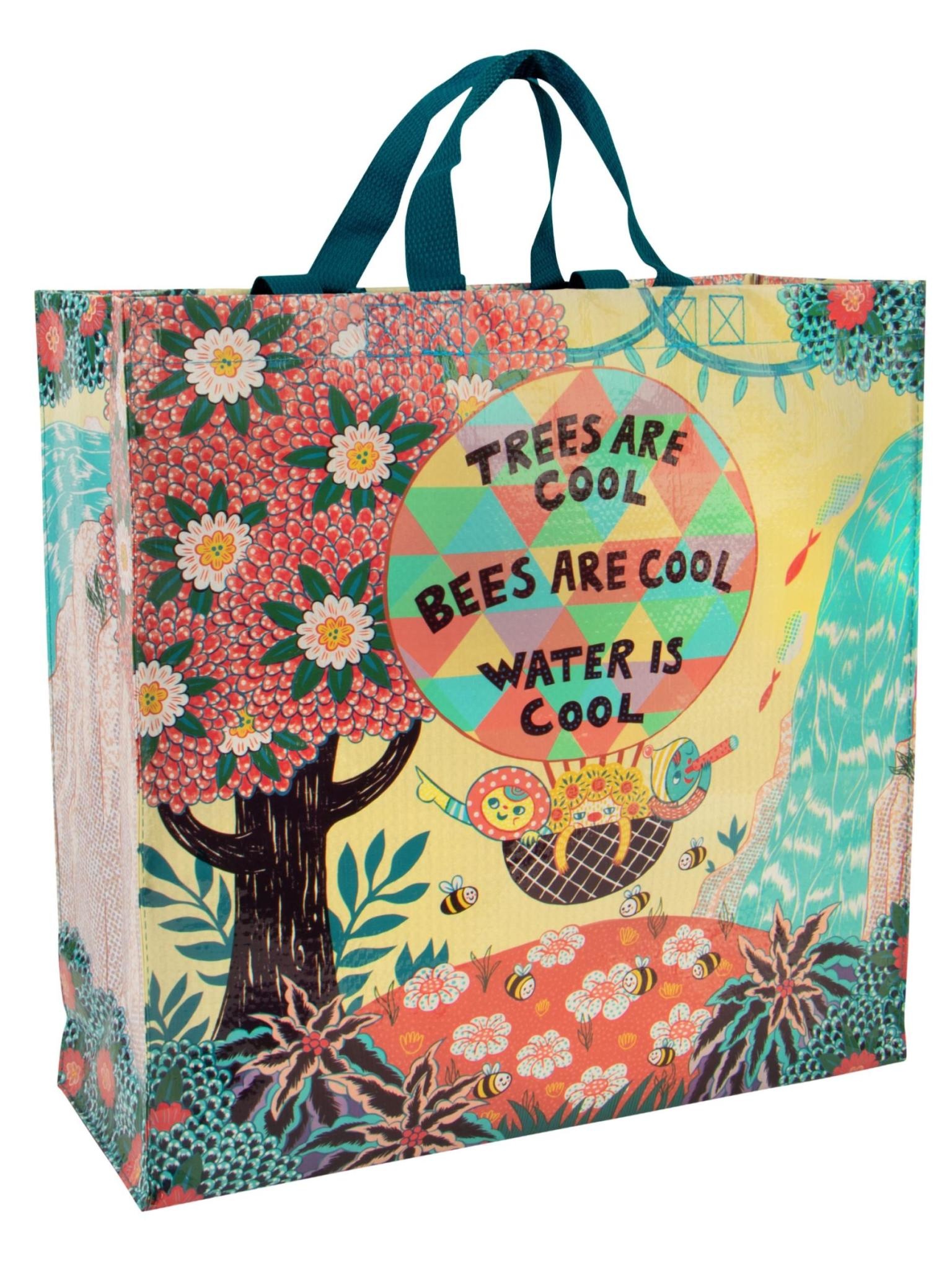 Blue Q Trees & Bees Shopper