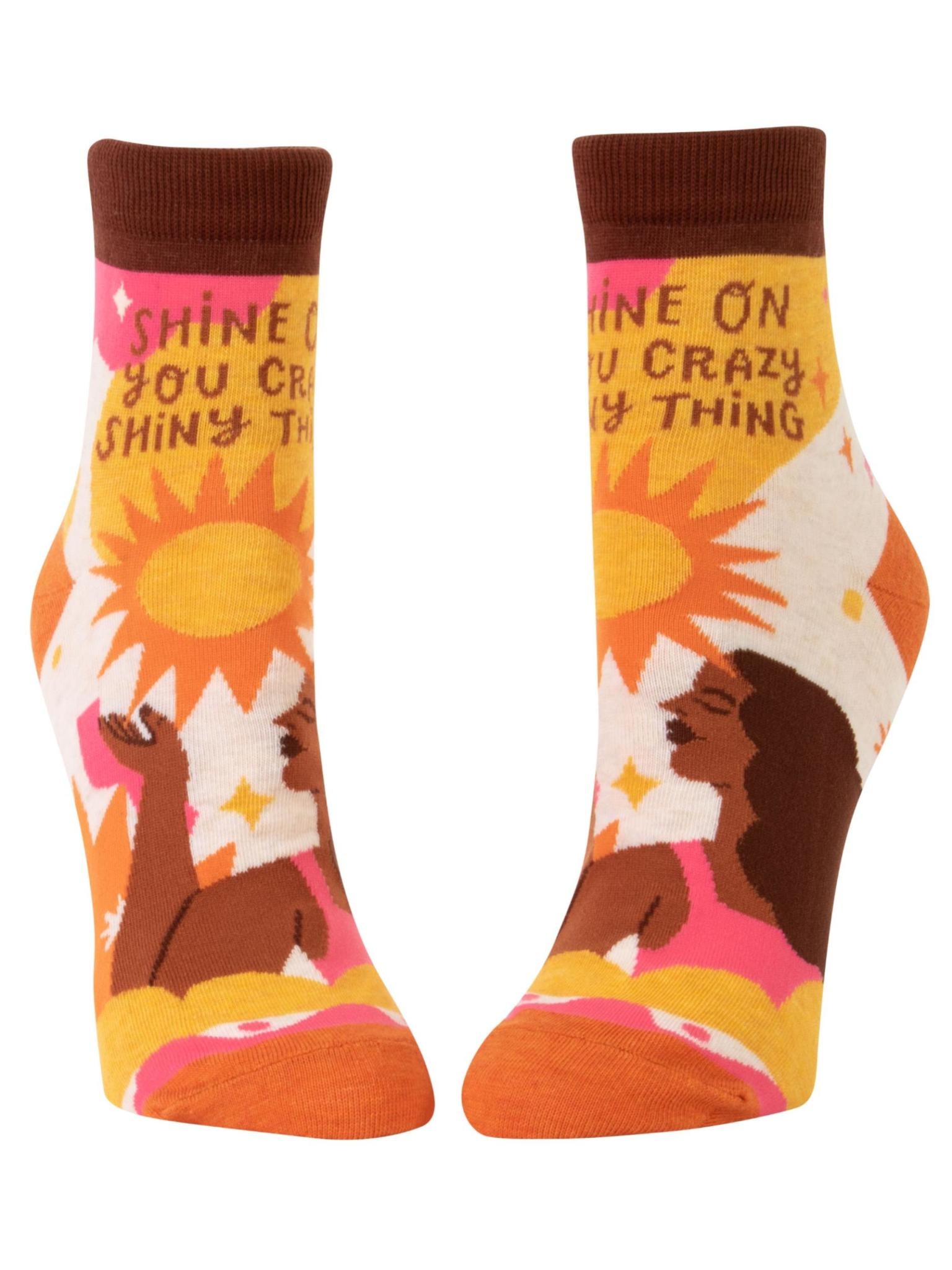 Blue Q Shine On Women's Ankle Socks