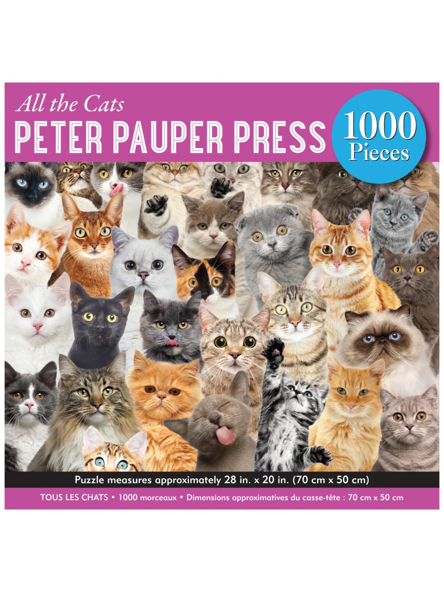 Peter Pauper All the Cats Puzzle