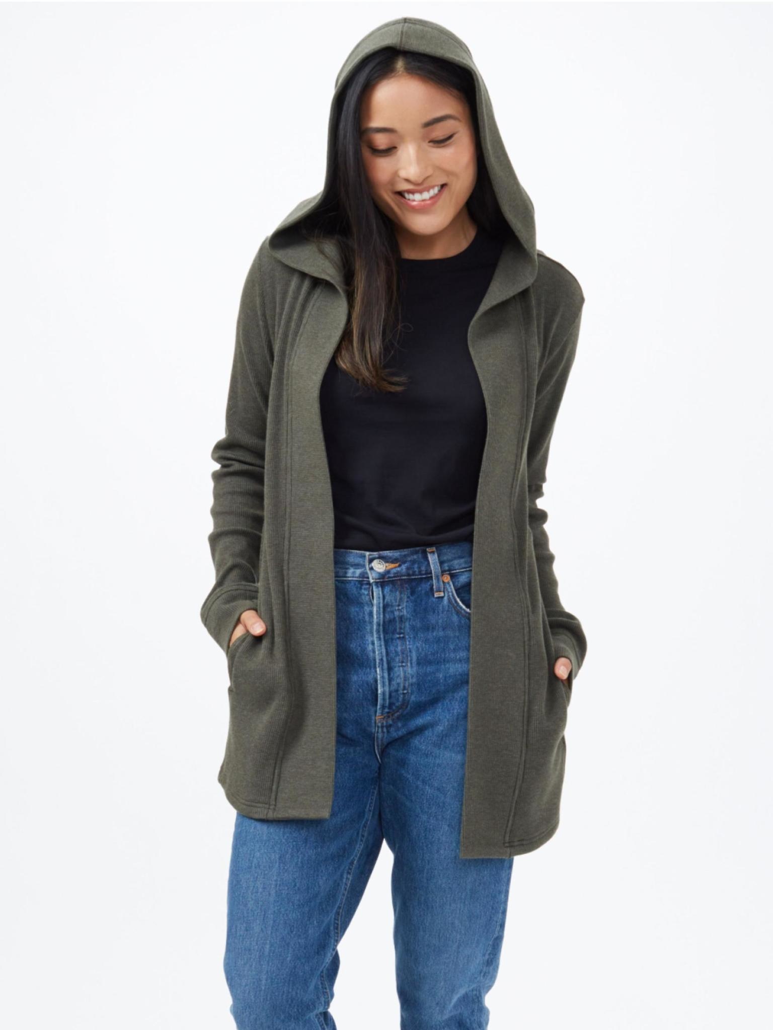 Tentree Women's TreeWaffle Ivy Cardigan