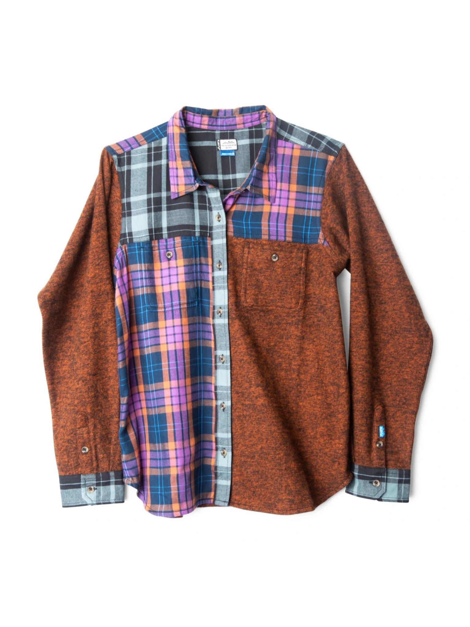 KAVU Women's Boyfriend Fit Tulsa Button Up