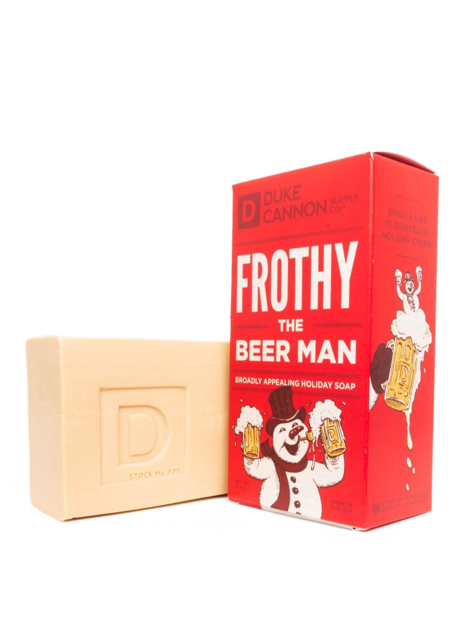 Duke Cannon Supply Co Big Ass Bar of Soap Frothy the Beer Man