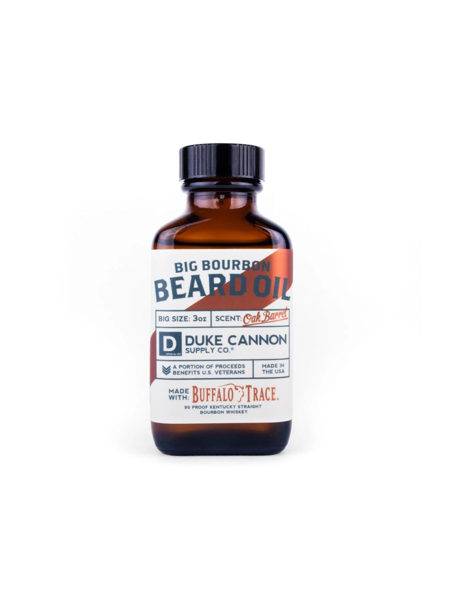 Duke Cannon Supply Co Big Bourbon Beard Oil