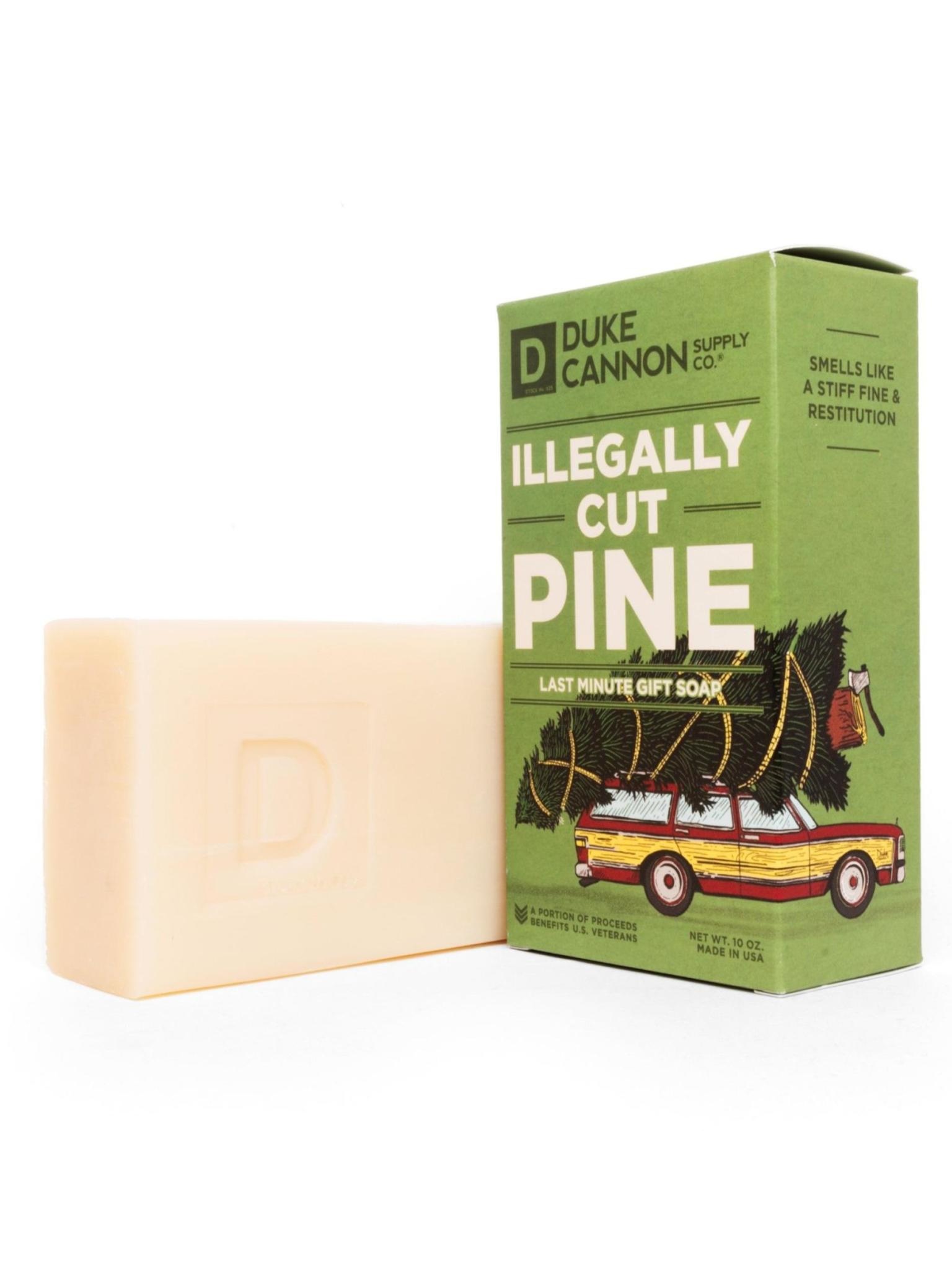 Duke Cannon Supply Co Big Ass Bar of Soap Illegally Cut Pine