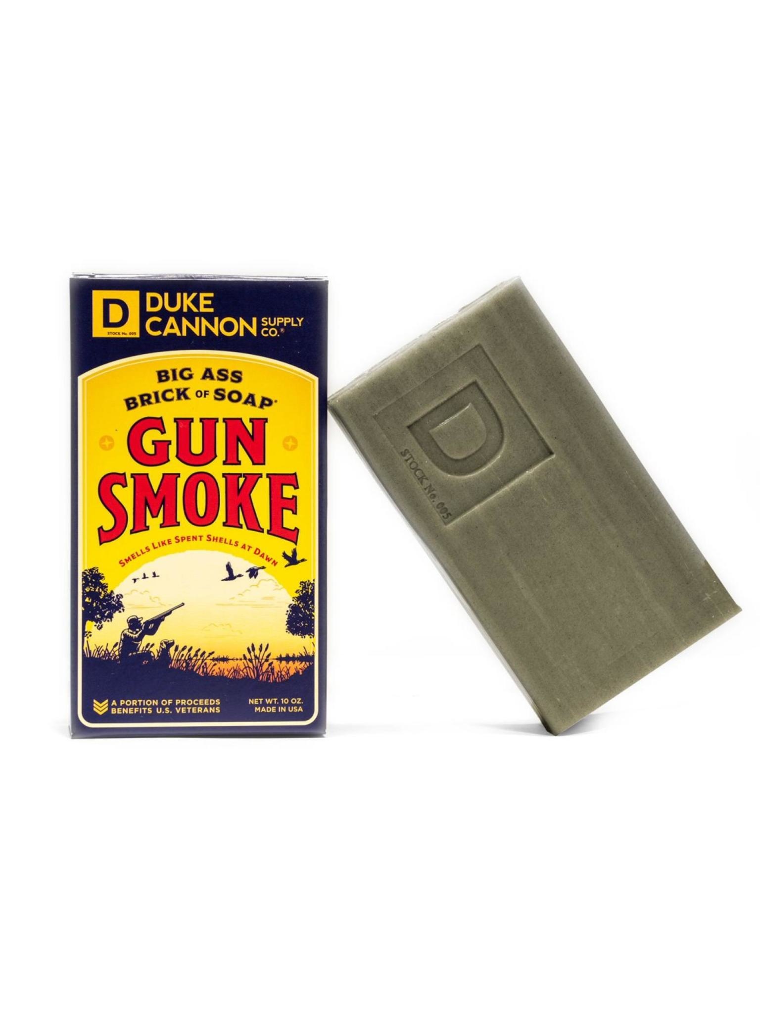 Duke Cannon Supply Co Big Ass Bar of Soap Gun Smoke