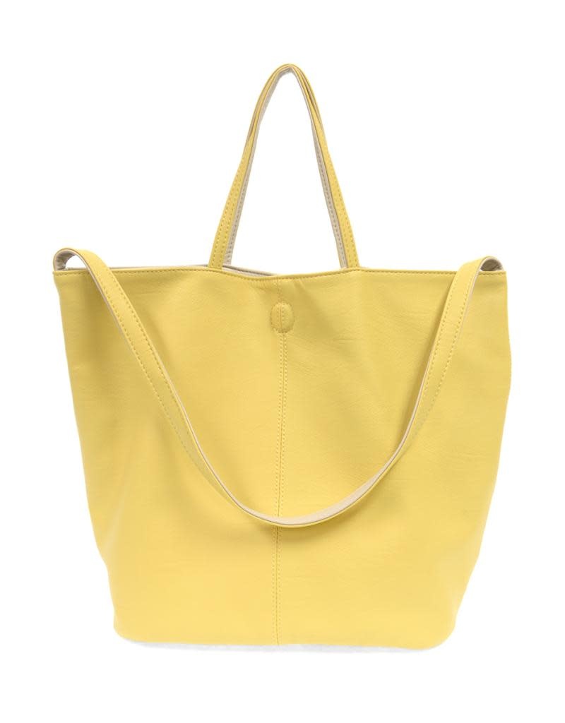 Joy Susan Riley Reversible Slouchy Tote Yellow (16)
