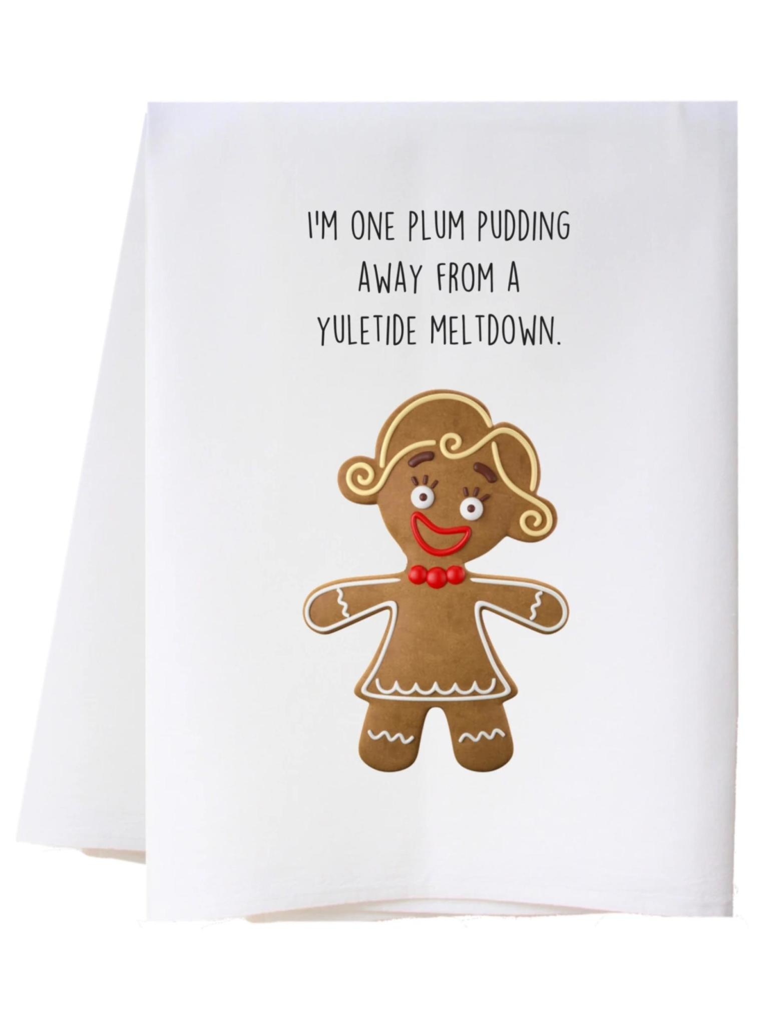 Southern Sisters Yuletide Meltdown Flour Sack Towel
