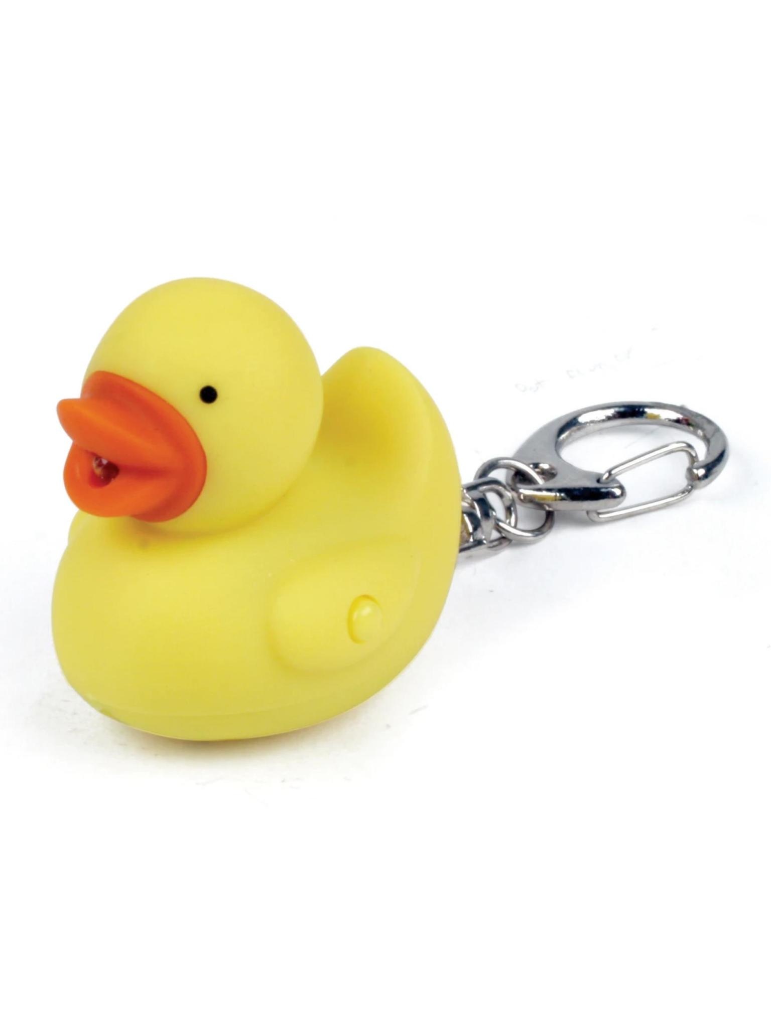 Kikkerland LED Keychain Duck