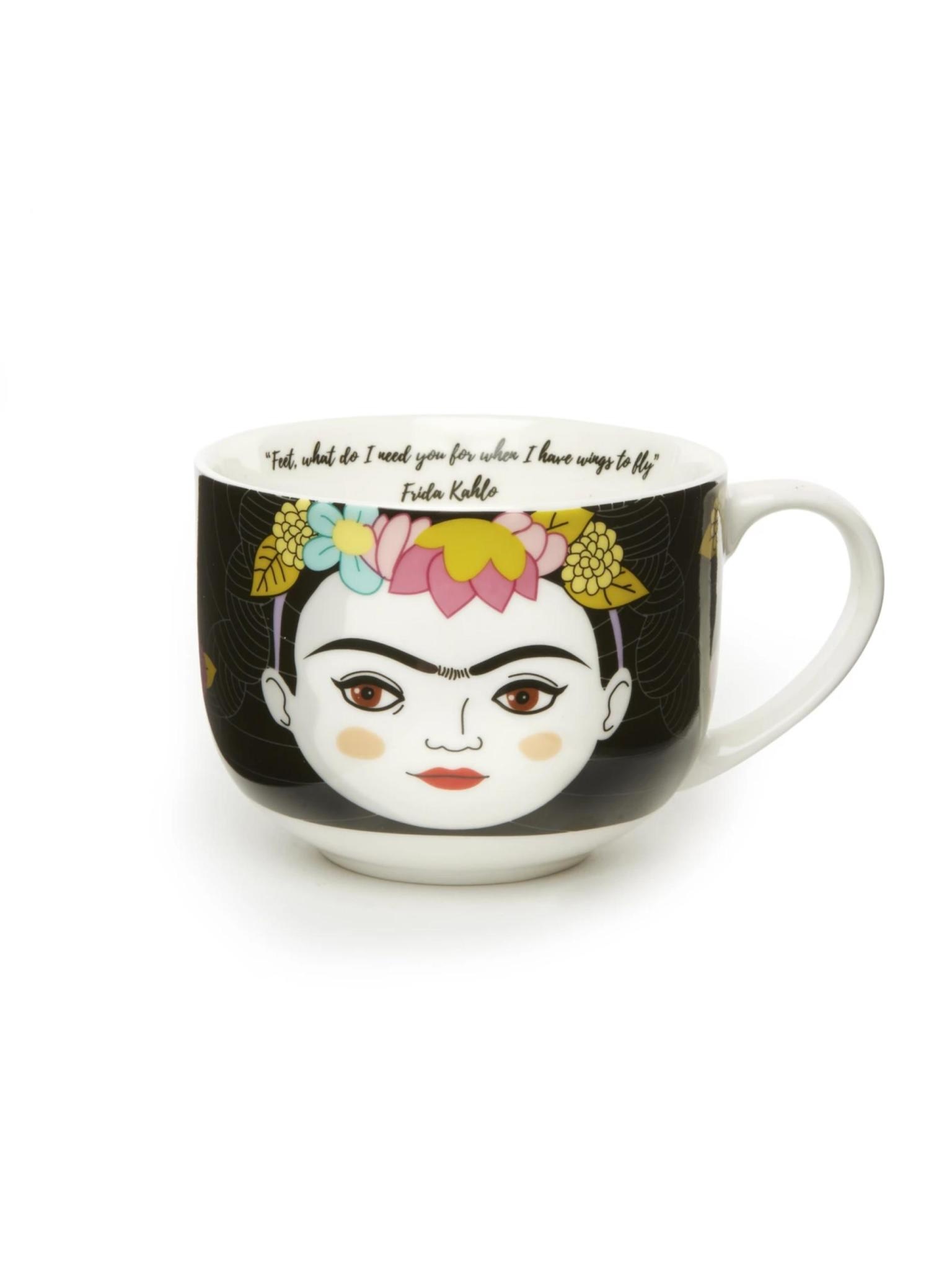 Kikkerland Frida Kahlo Mug