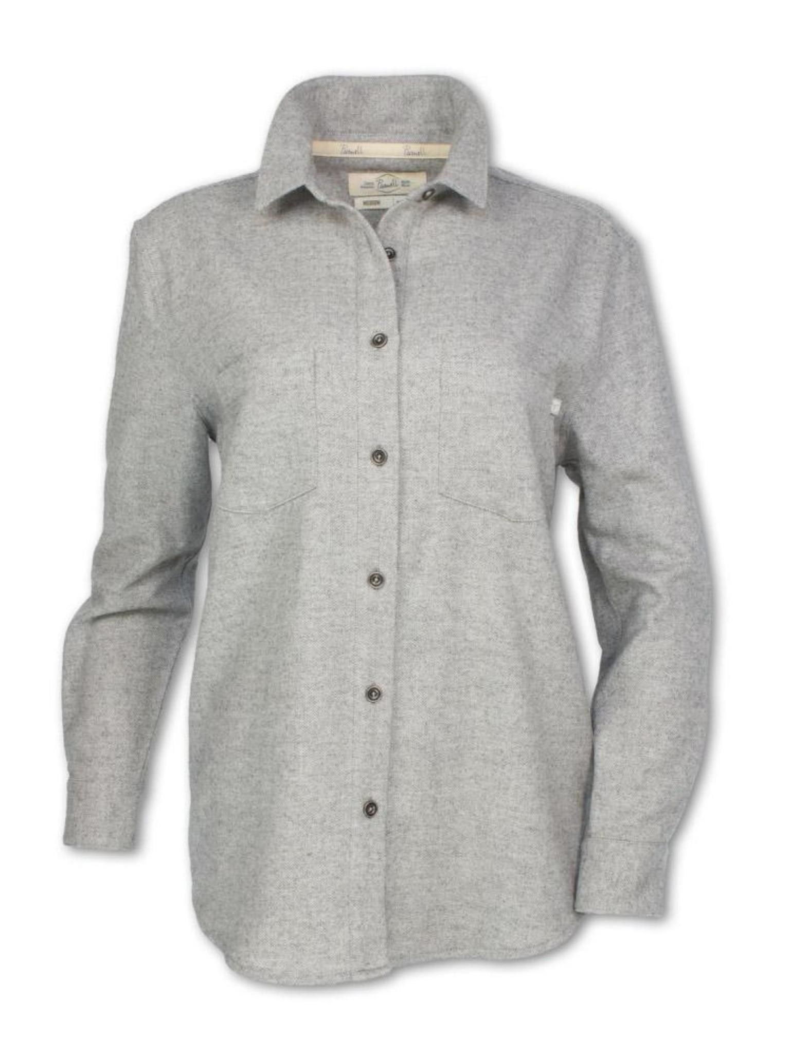 Purnell Women's Long Sleeve Wool Herringbone