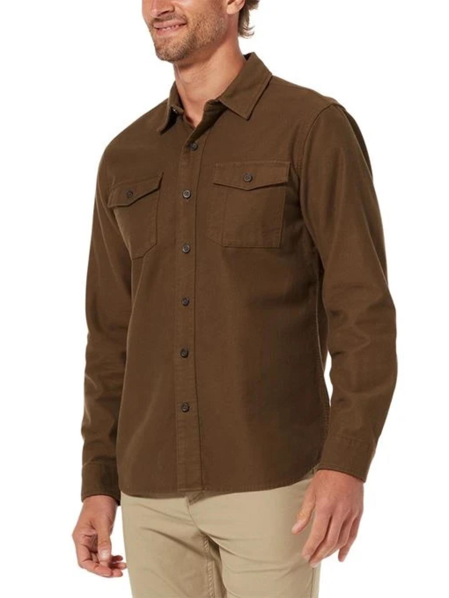 Royal Robbins Men's Organic Cotton Chamois Workshirt