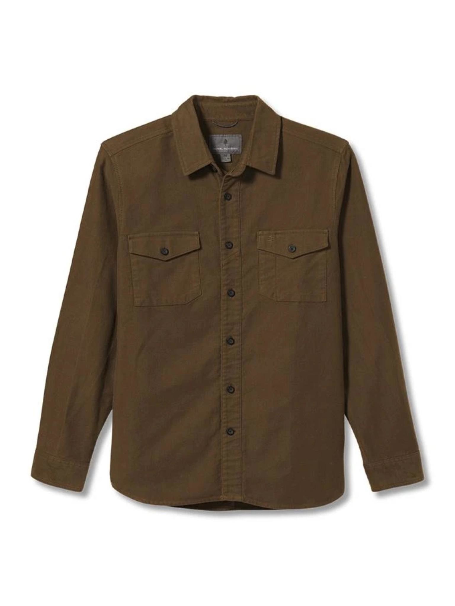 Men's Organic Cotton Chamois Workshirt 