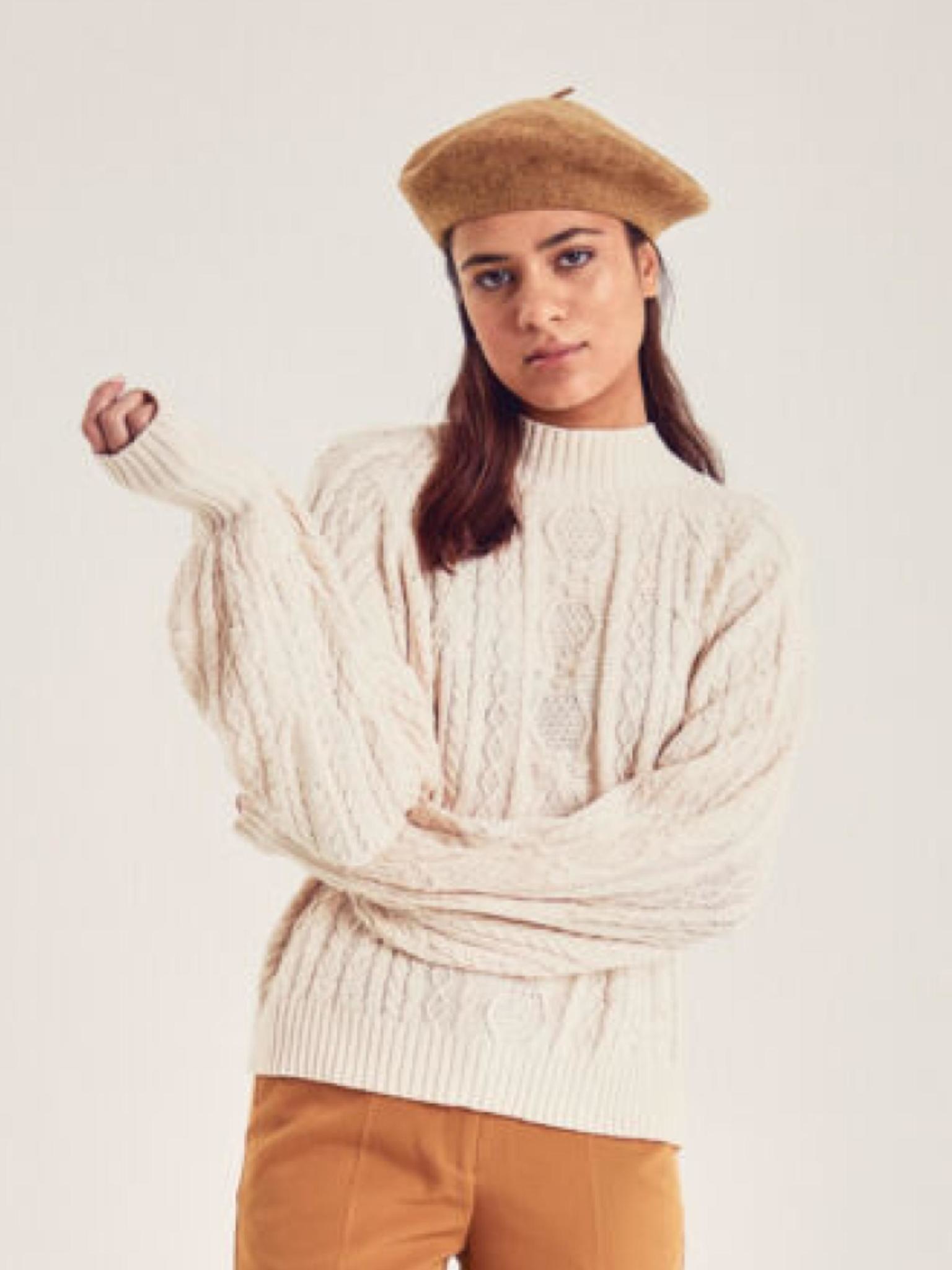 ICHI Mansa Knitted Pullover