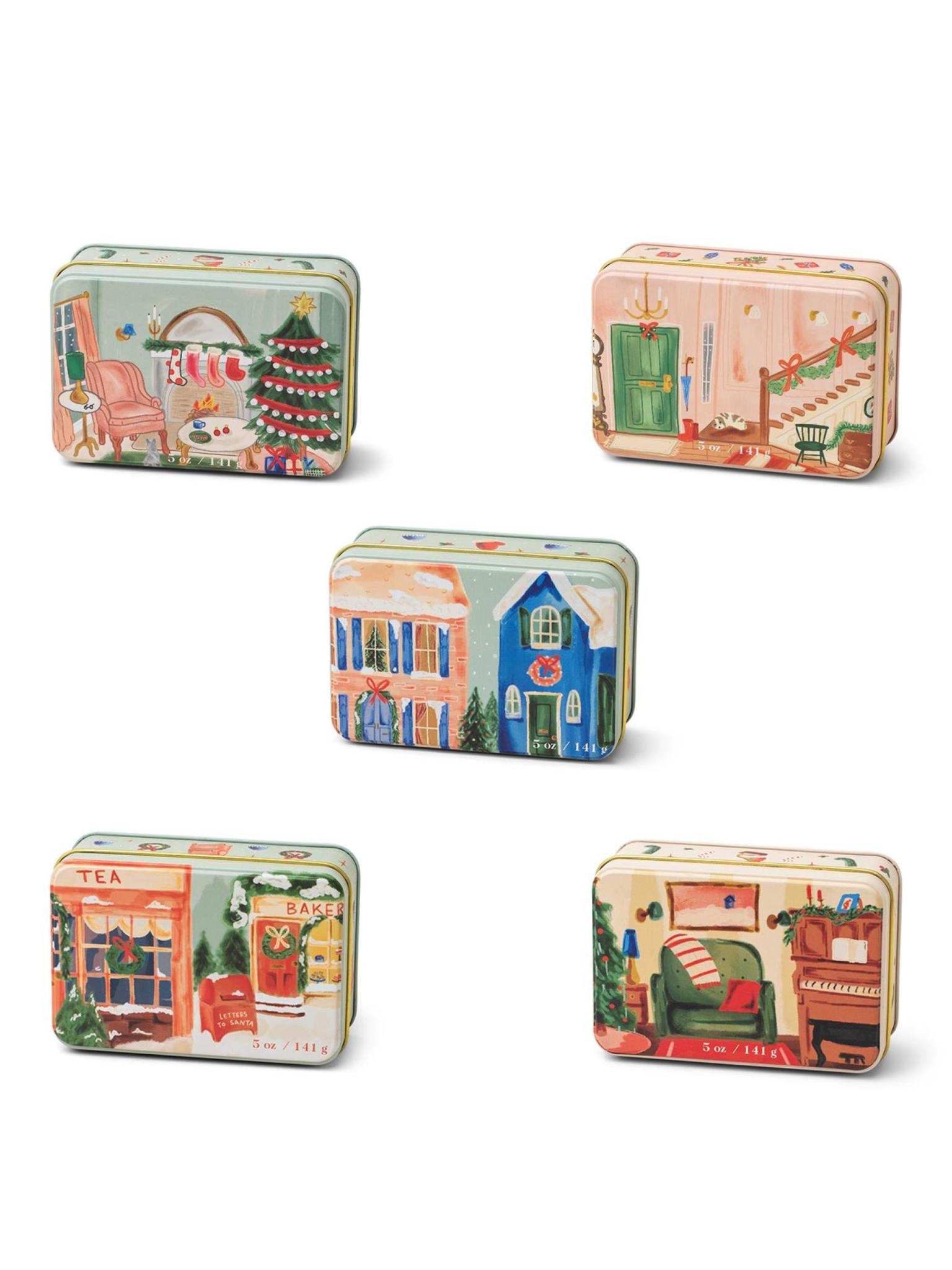 Paddywax Christmas Tin 5 oz Candle