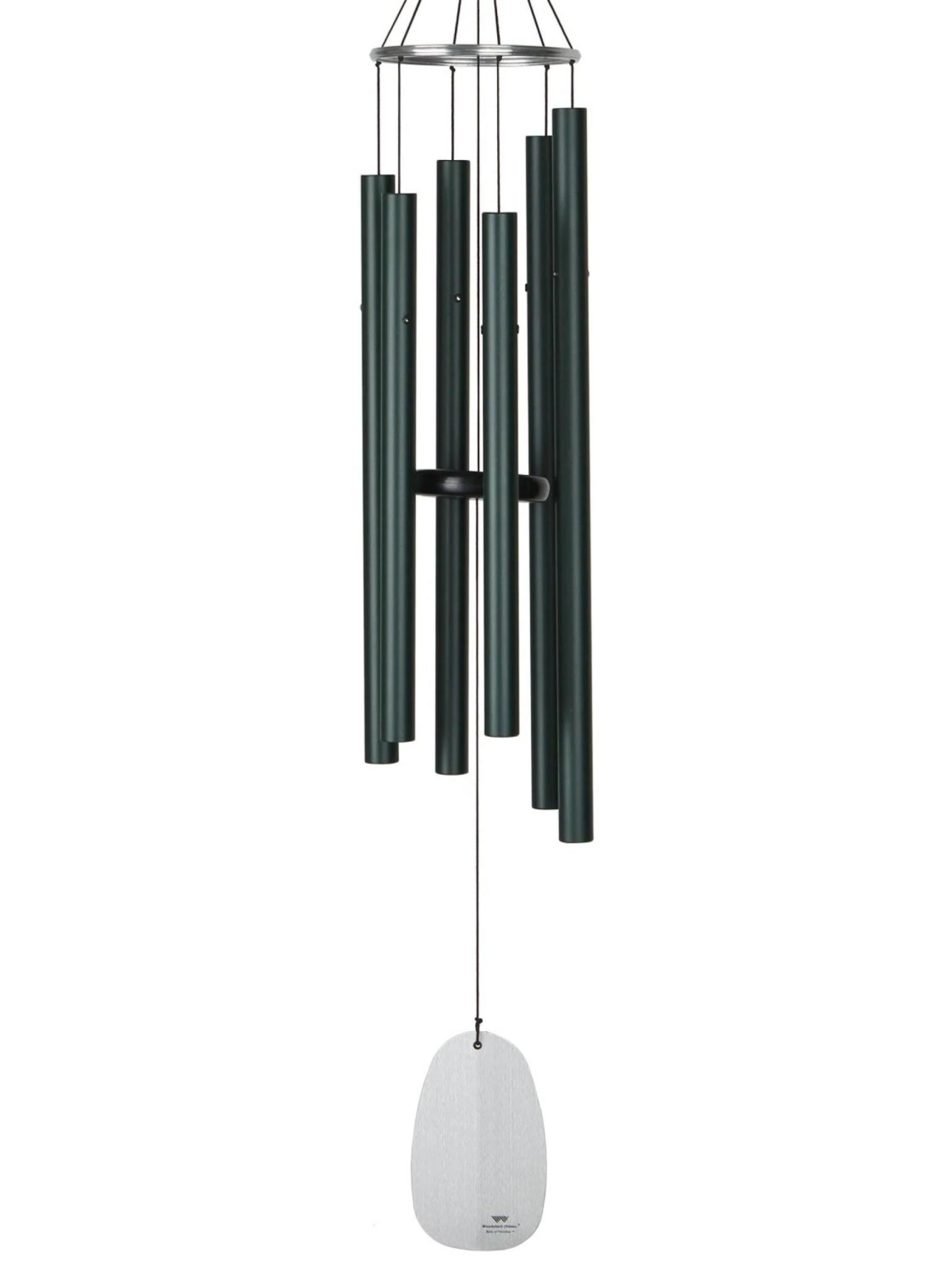 Woodstock Chimes Bells of Paradise - Large, Rainforest Green