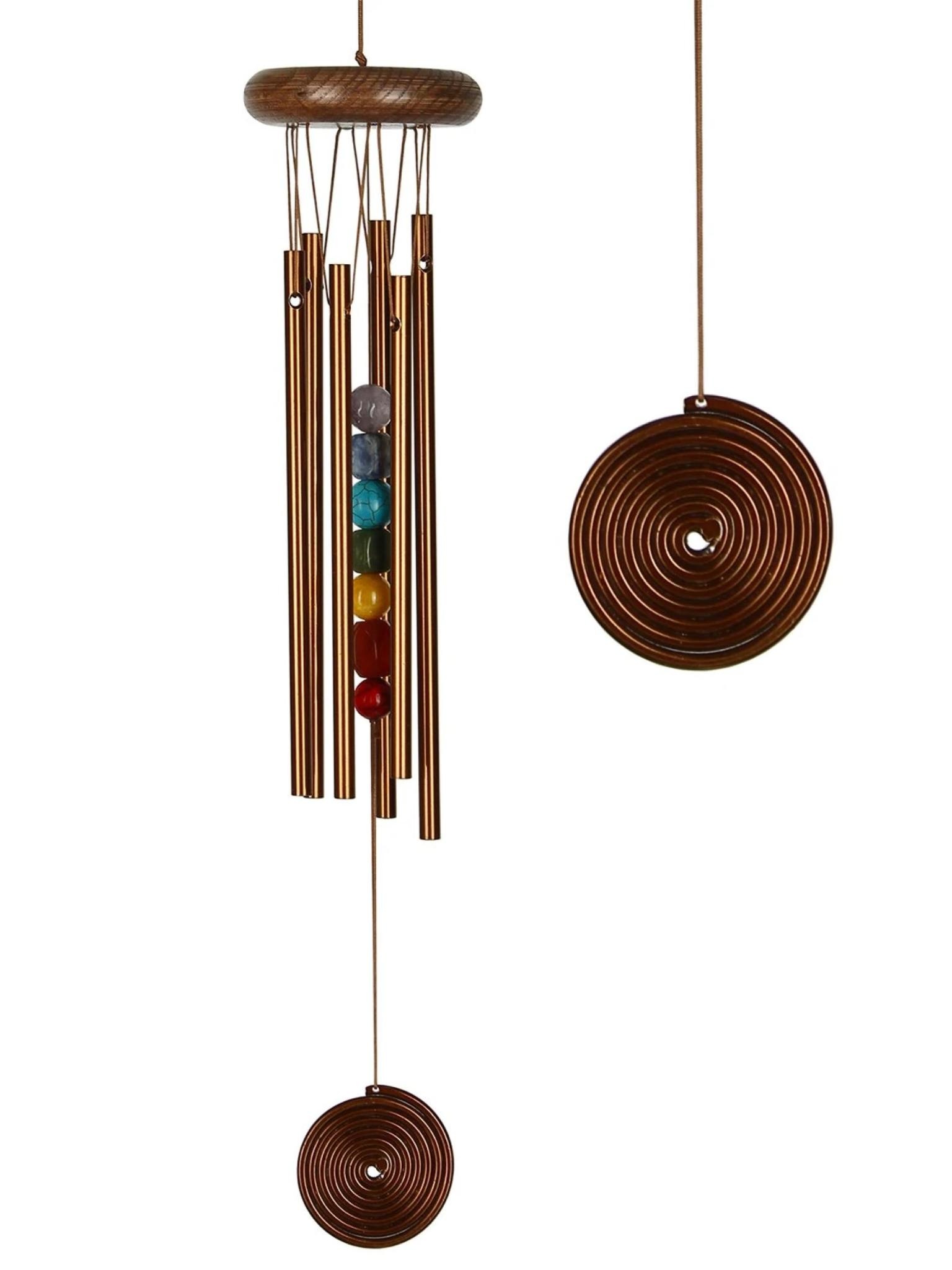 Woodstock Chimes Seven Stones Chakra Chime