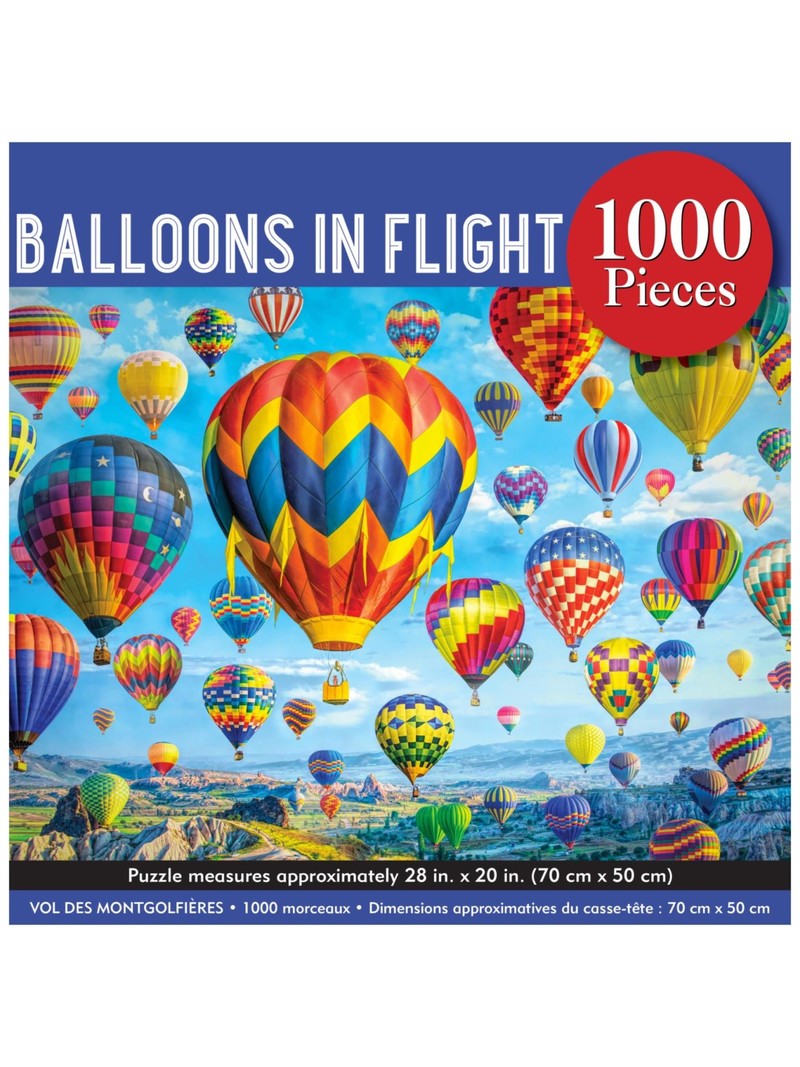 Peter Pauper Balloons In Flight Jigsaw Puzzle