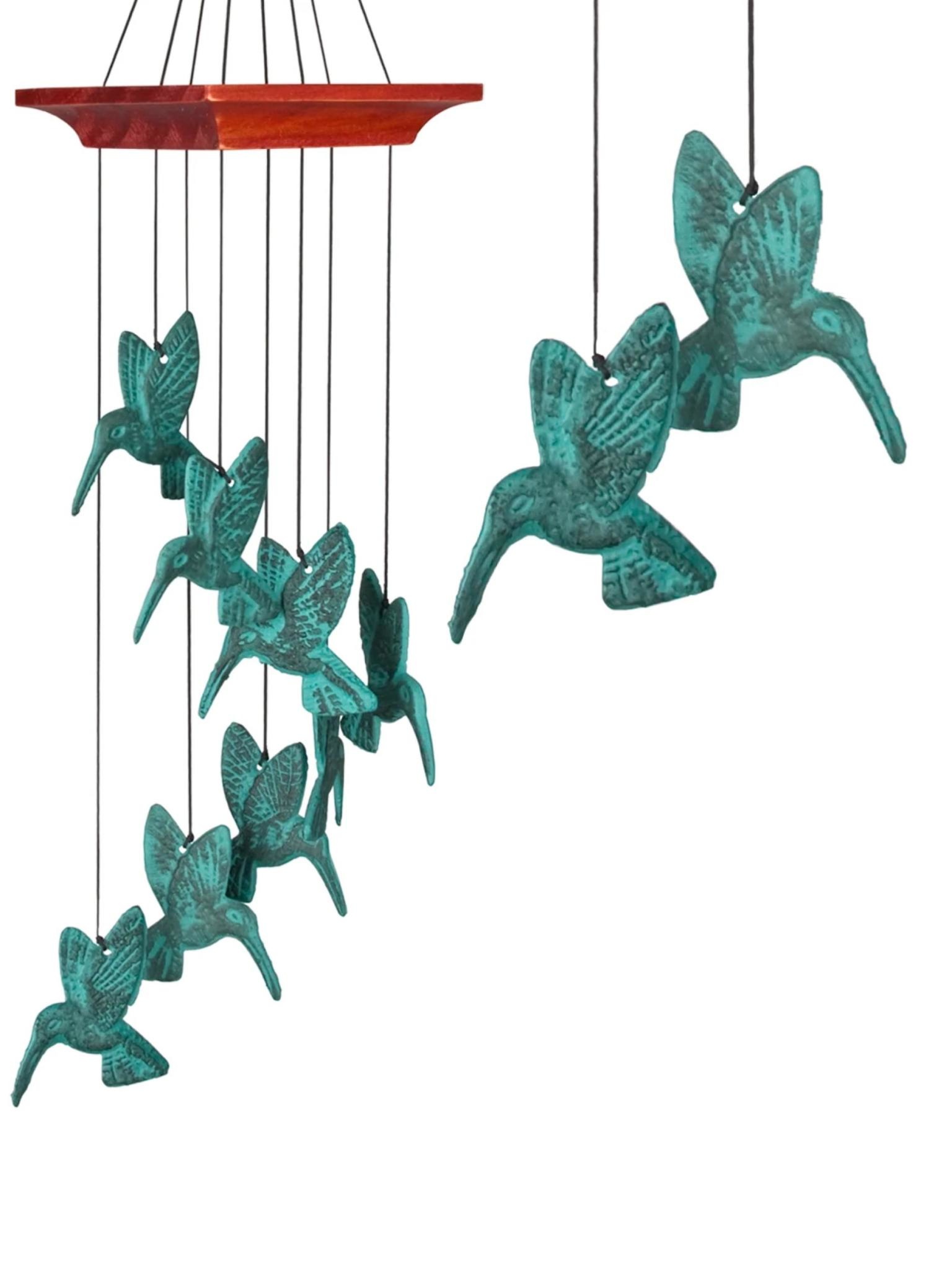 Woodstock Chimes Habitats Chime - Hummingbird Spiral