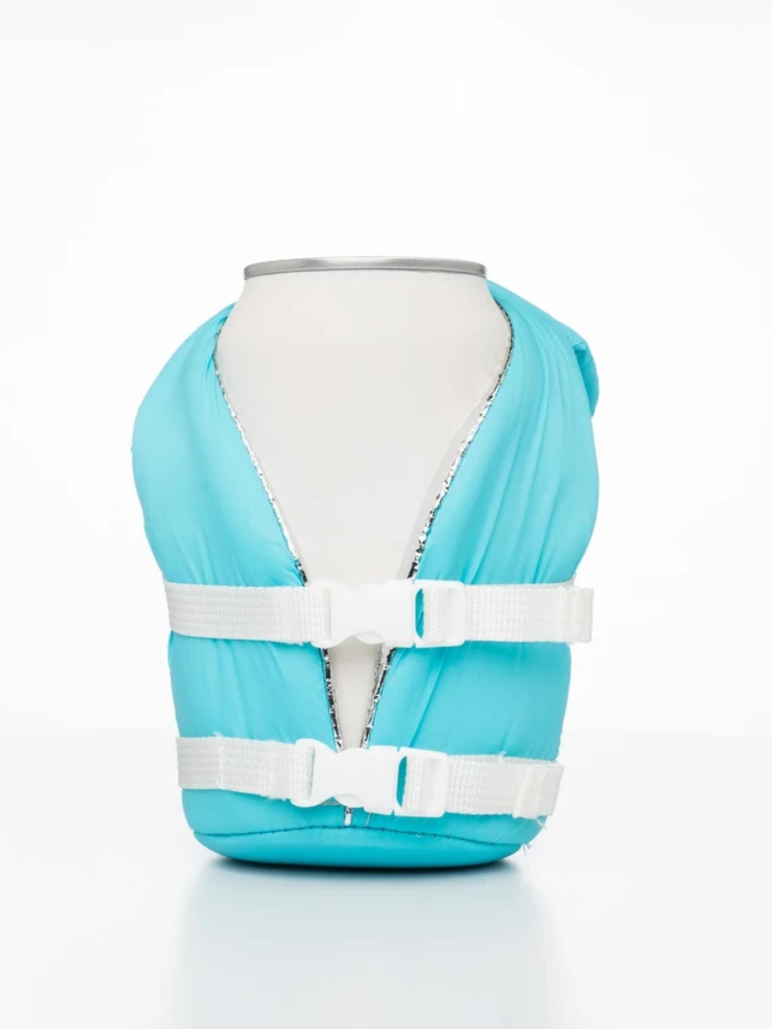 Puffin Sky Blue Beverage Life Vest