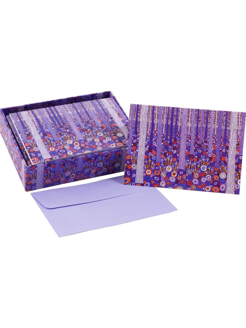 Peter Pauper Purple Forest Note Cards