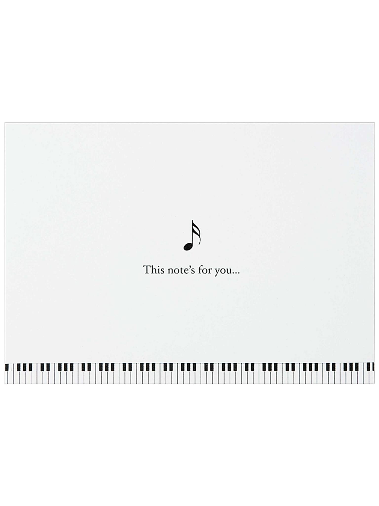 Peter Pauper Music Note Cards