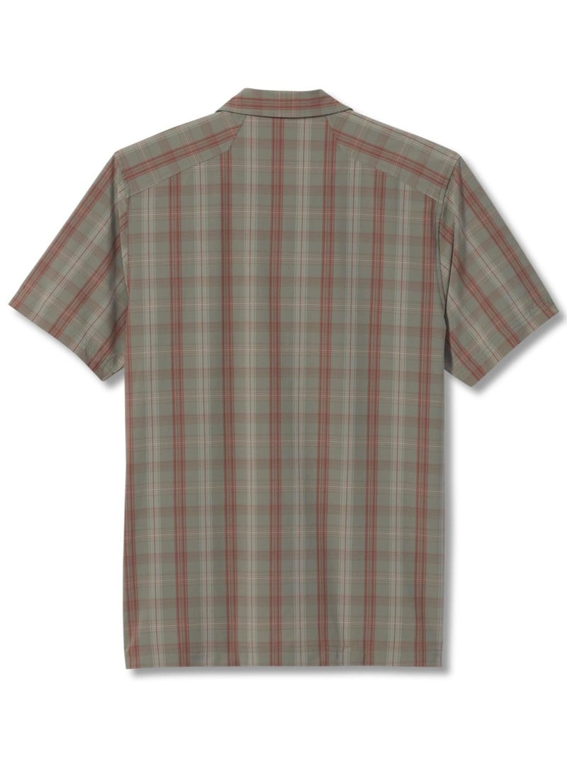 Royal Robbins Men's Spotless Traveler Plaid Short Sleeve Shirt