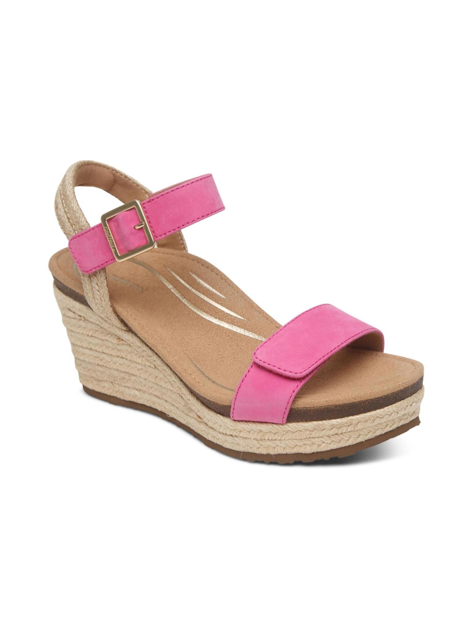 Aetrex Women's Sydney Espadrille Quarter Strap