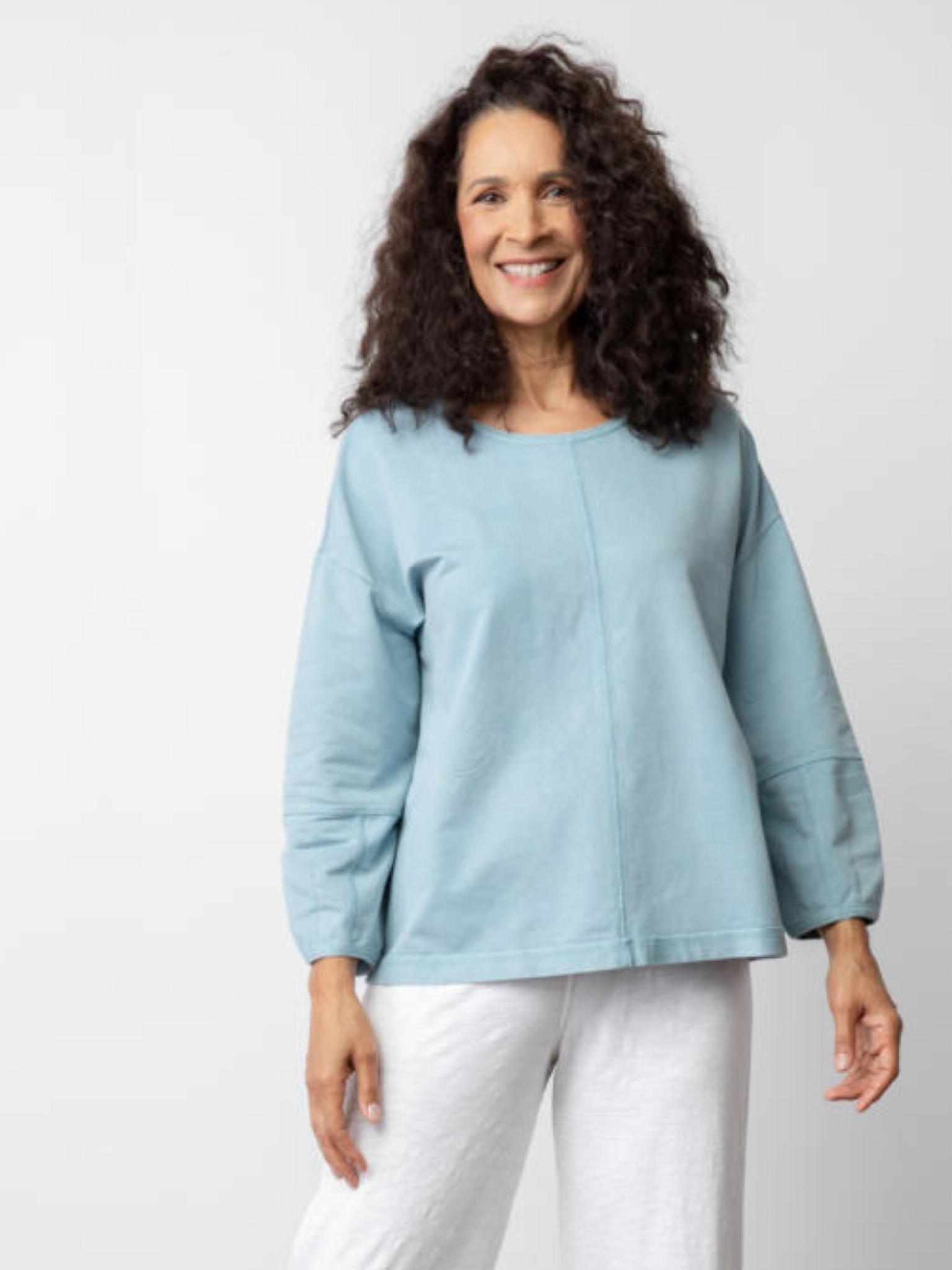 Habitat River Wash Terry Lantern Pullover