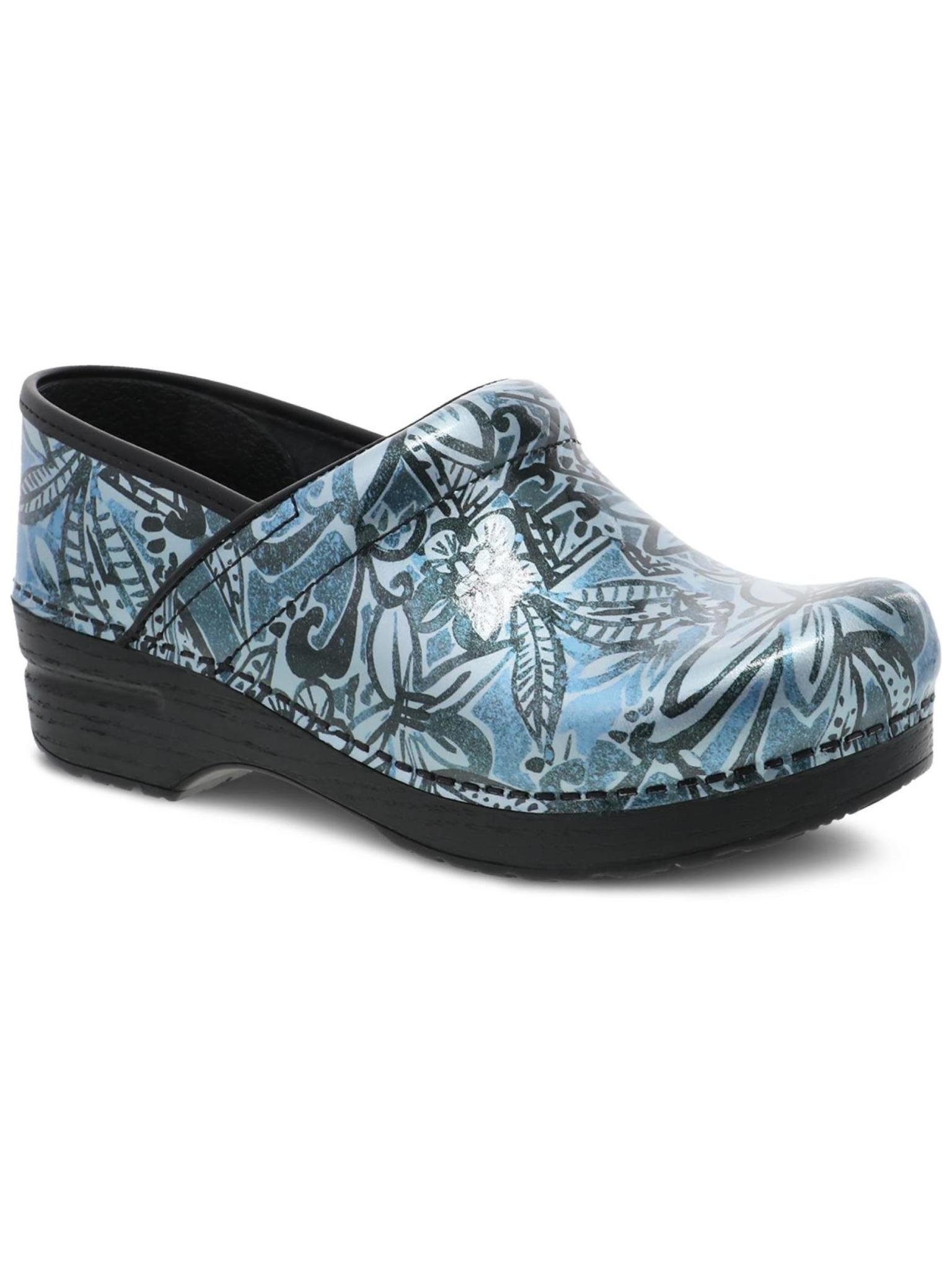 Dansko Women's Professional Patent Stapled Clog