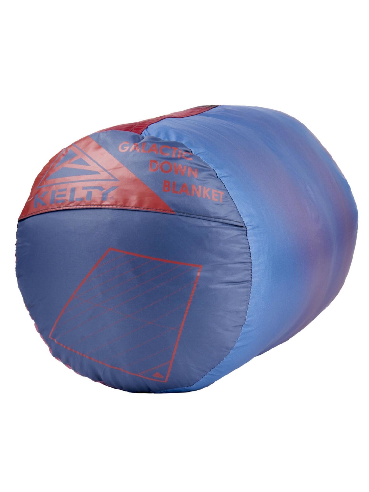 Kelty Galactic Down Blanket Cranberry/ Atmosphere