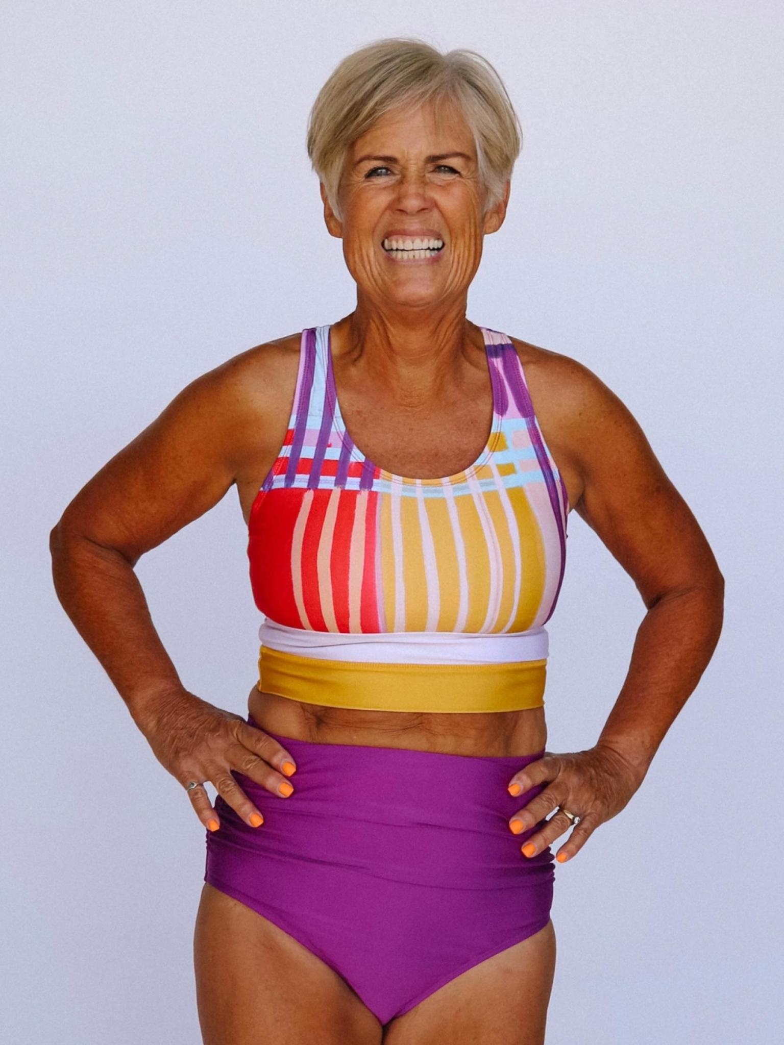 nani Swimwear Havana Cut Back Crop
