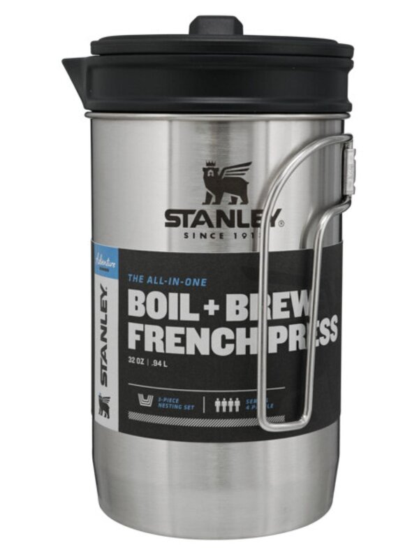 All-In-One Boil + Brew French Press