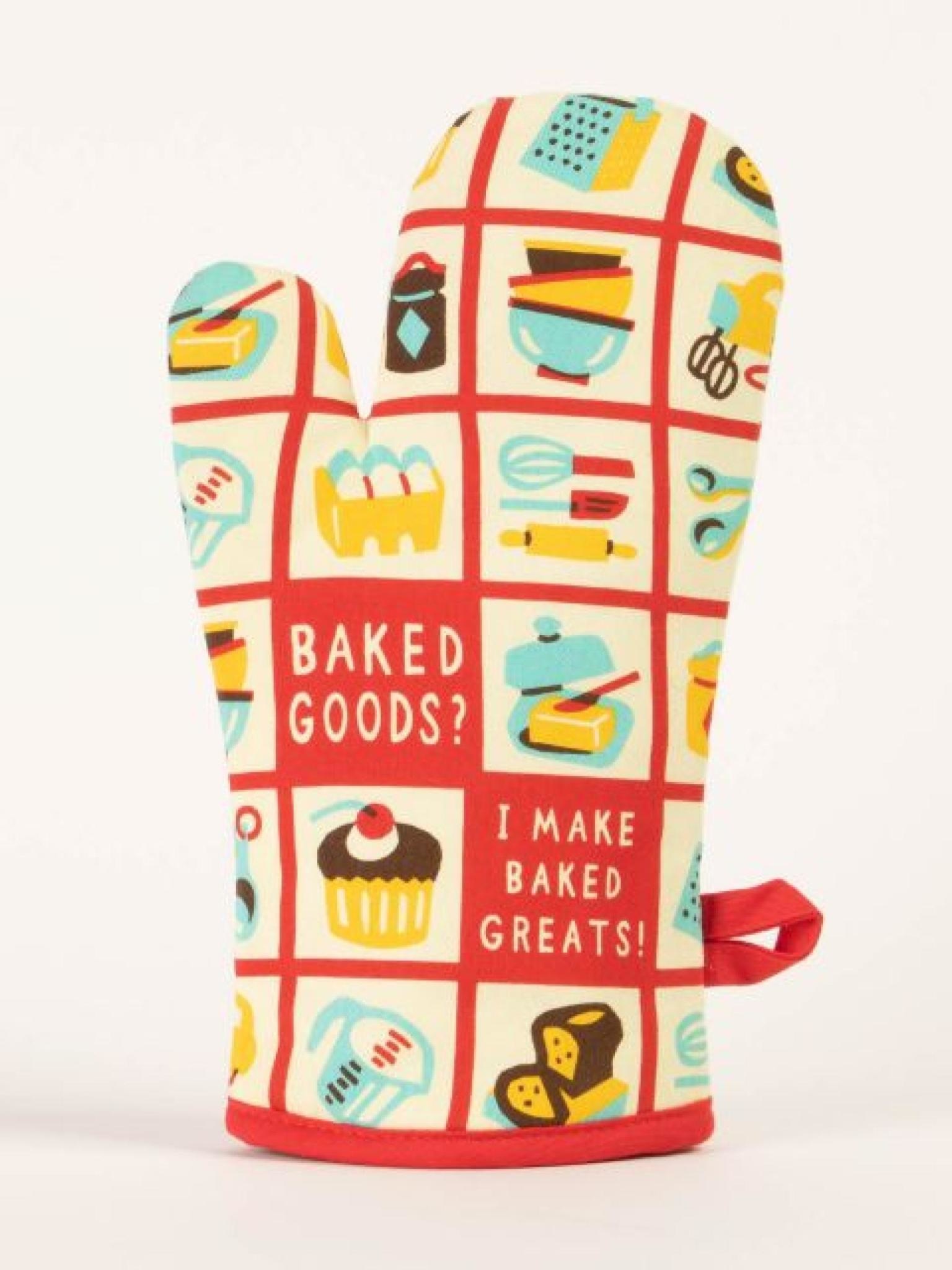 Blue Q I Make Baked Greats! Oven Mitt